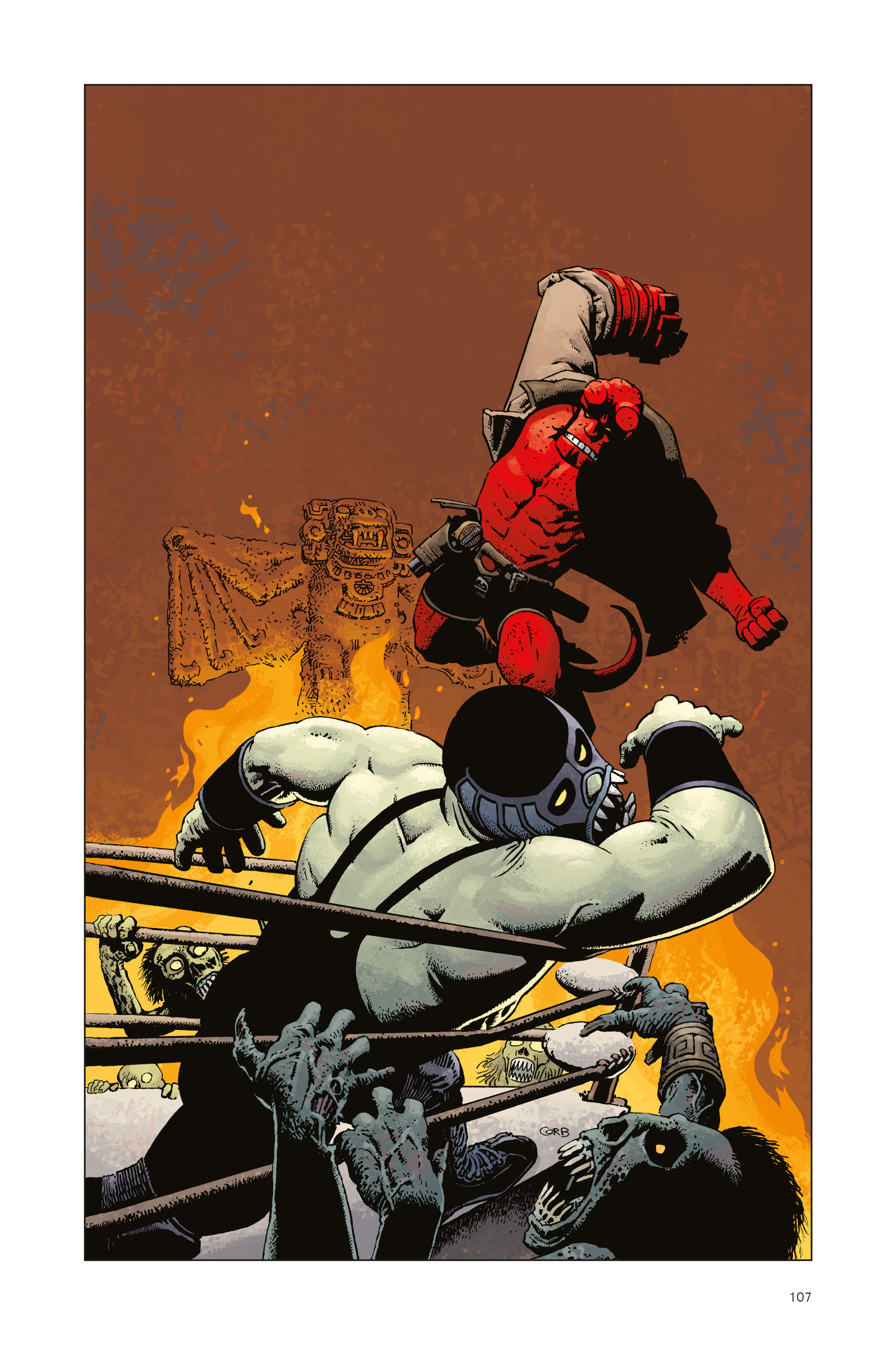 Read online Hellboy: 25 Years of Covers comic -  Issue # TPB (Part 2) - 9