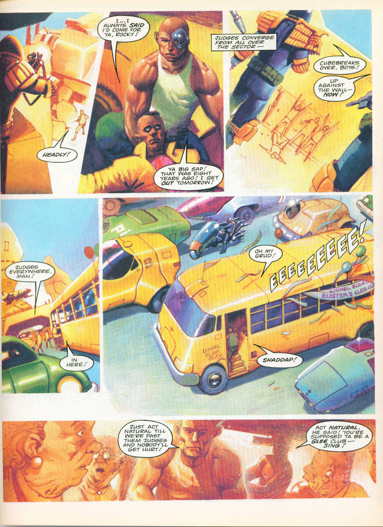 Read online Judge Dredd: The Megazine (vol. 2) comic -  Issue #12 - 7