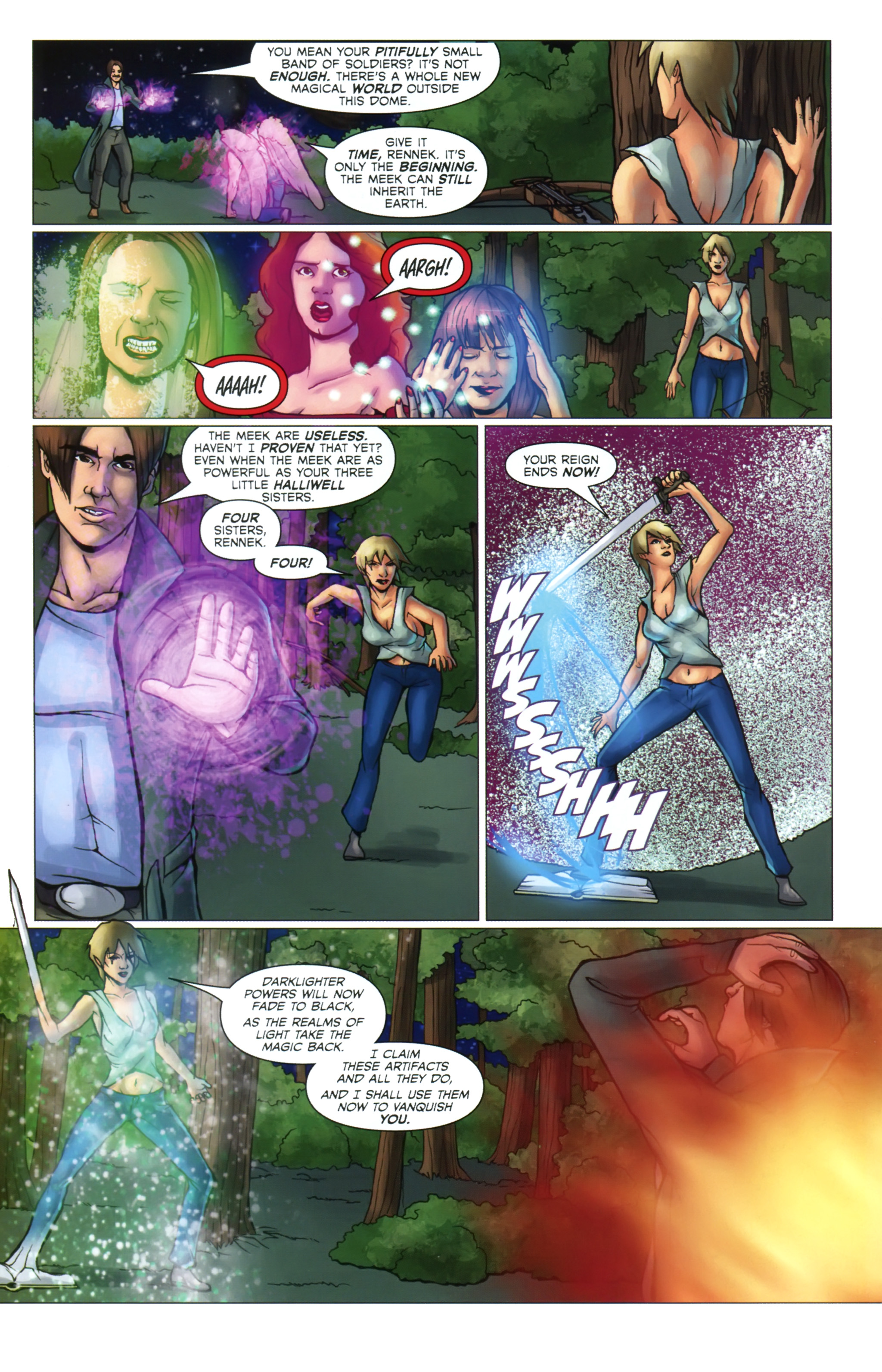 Read online Charmed comic -  Issue #24 - 17