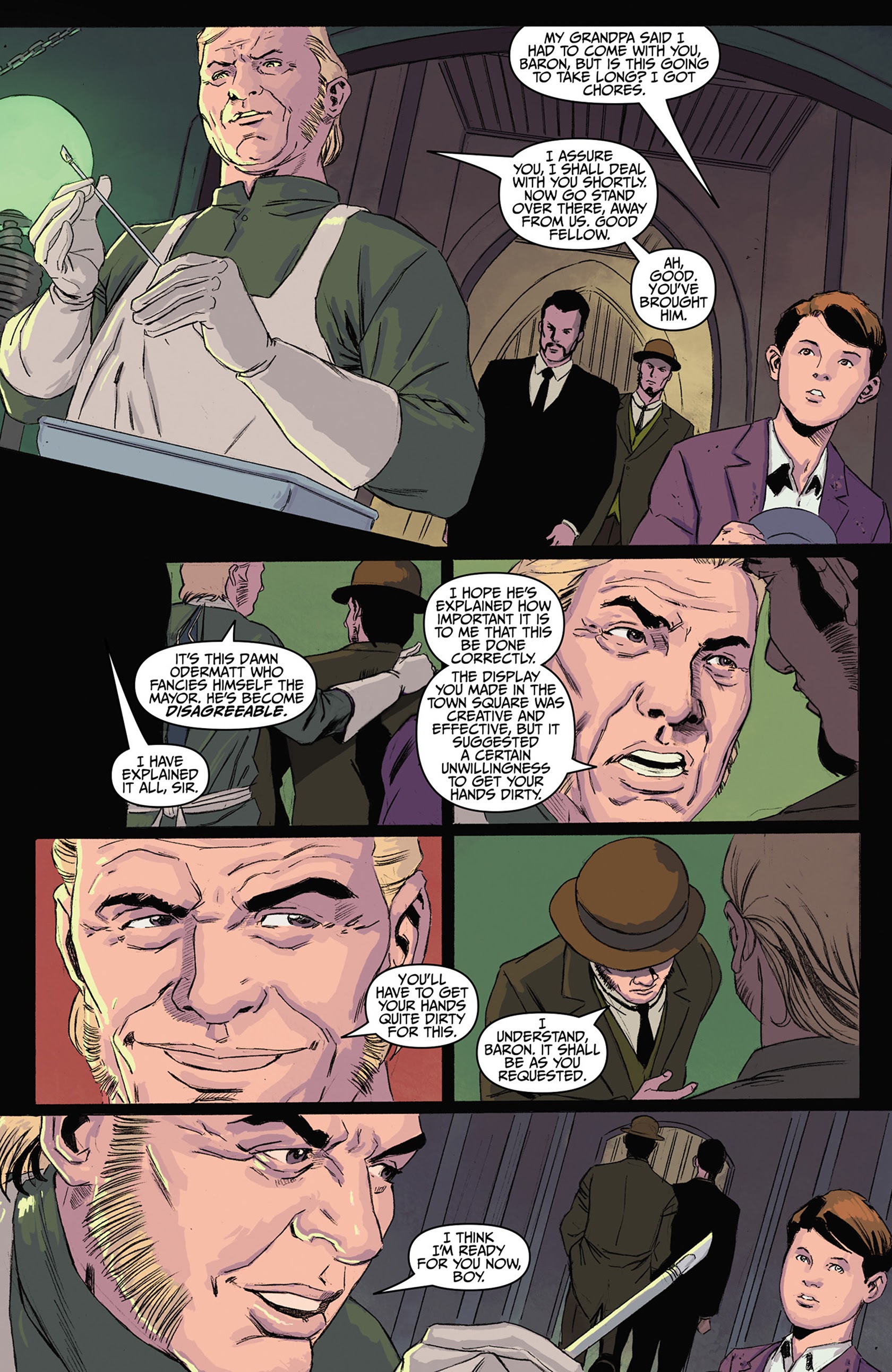 Read online Sherlock Holmes: Moriarty Lives comic -  Issue #4 - 10