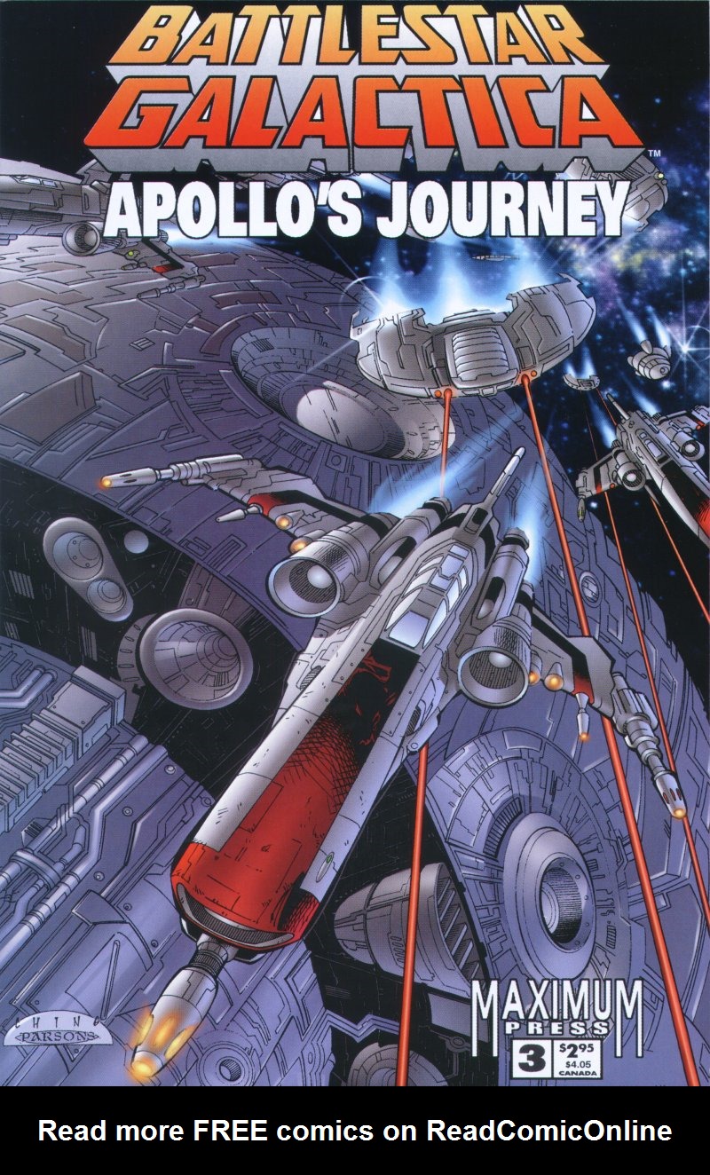 Read online Battlestar Galactica: Apollo's Journey comic -  Issue #3 - 1