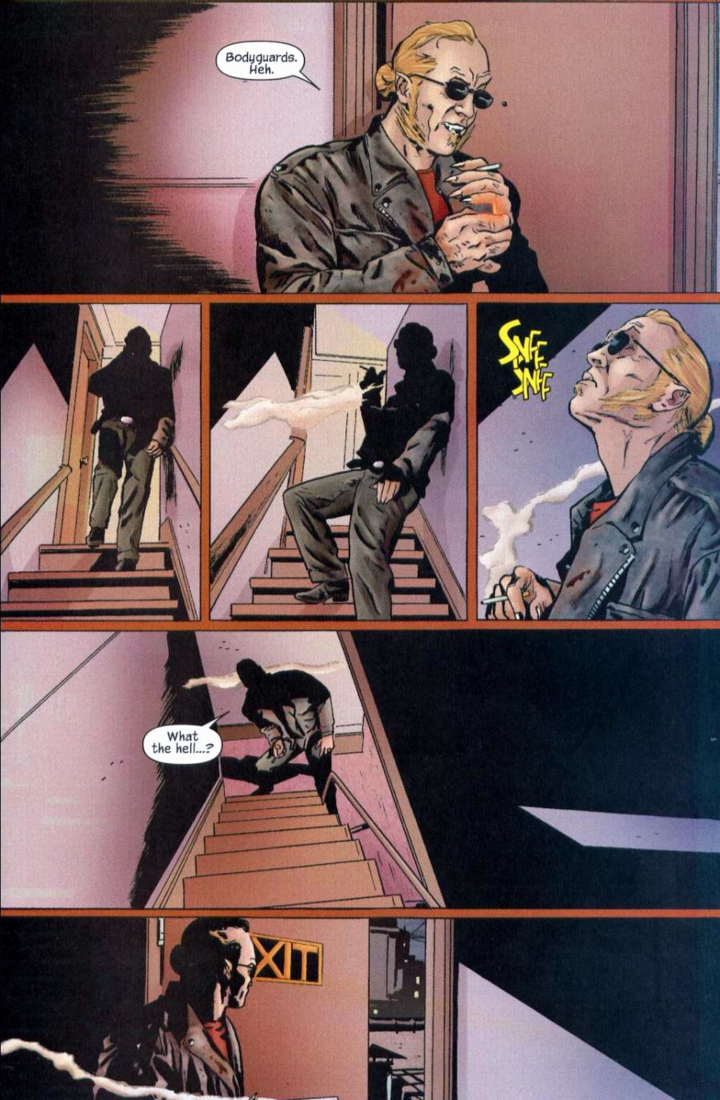 Read online Sabretooth: Mary Shelley Overdrive comic -  Issue #1 - 4