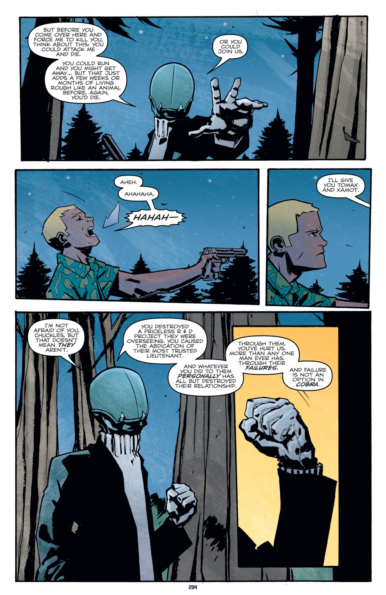Read online G.I. Joe: The IDW Collection comic -  Issue # TPB 5 - 293