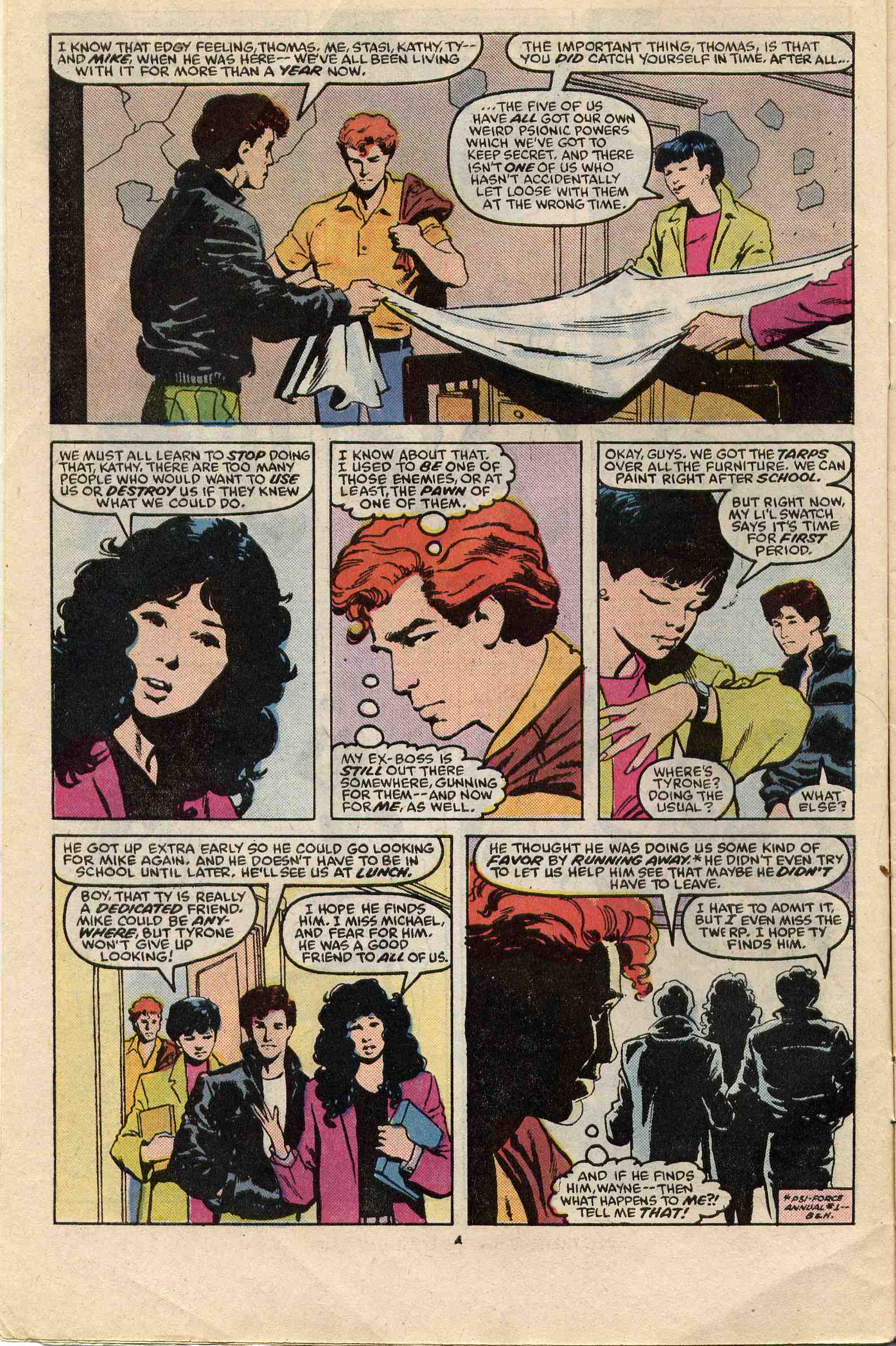 Read online Psi-Force comic -  Issue #14 - 5