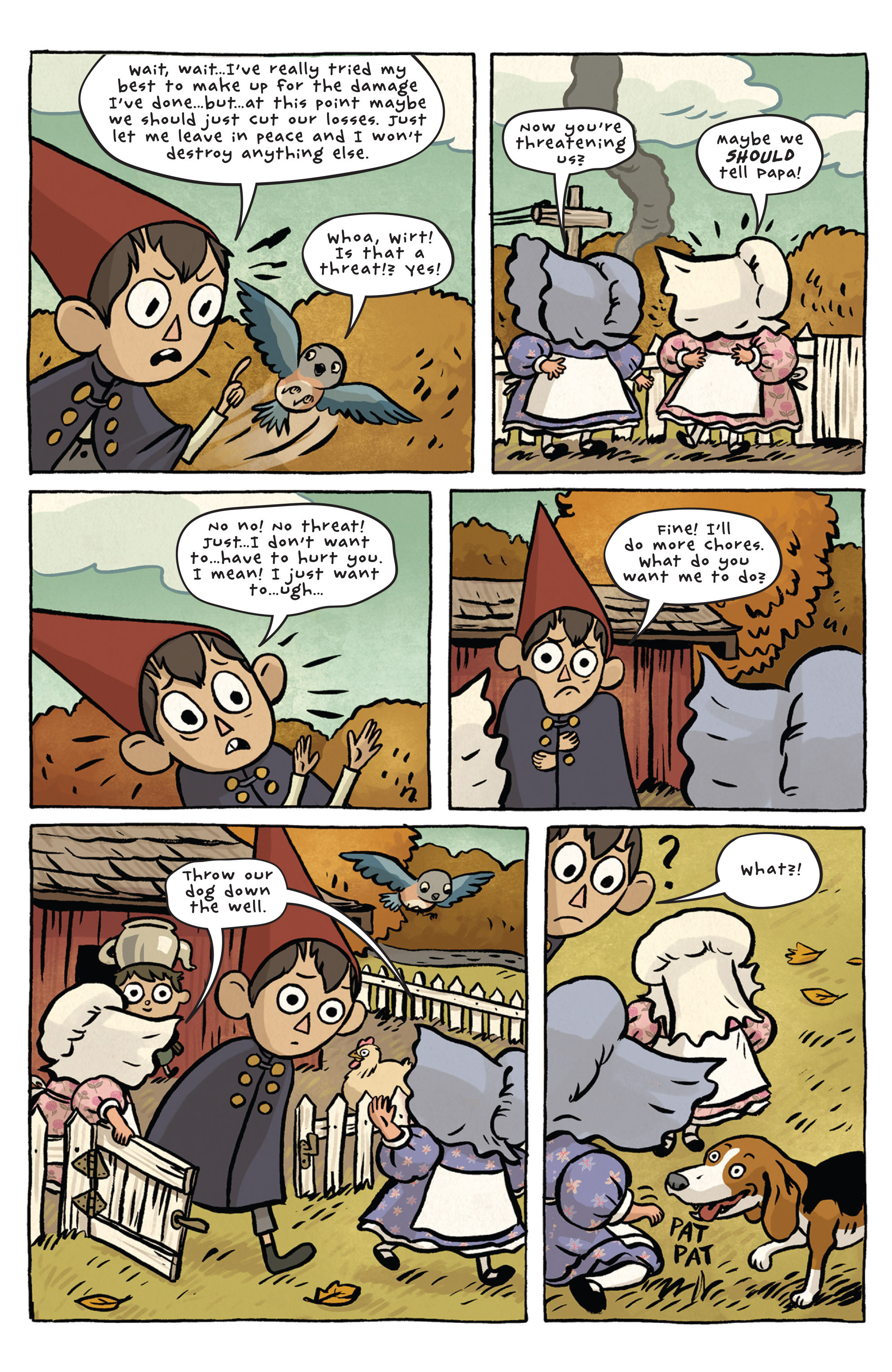 Read online Over the Garden Wall (2015) comic -  Issue #1 - 17