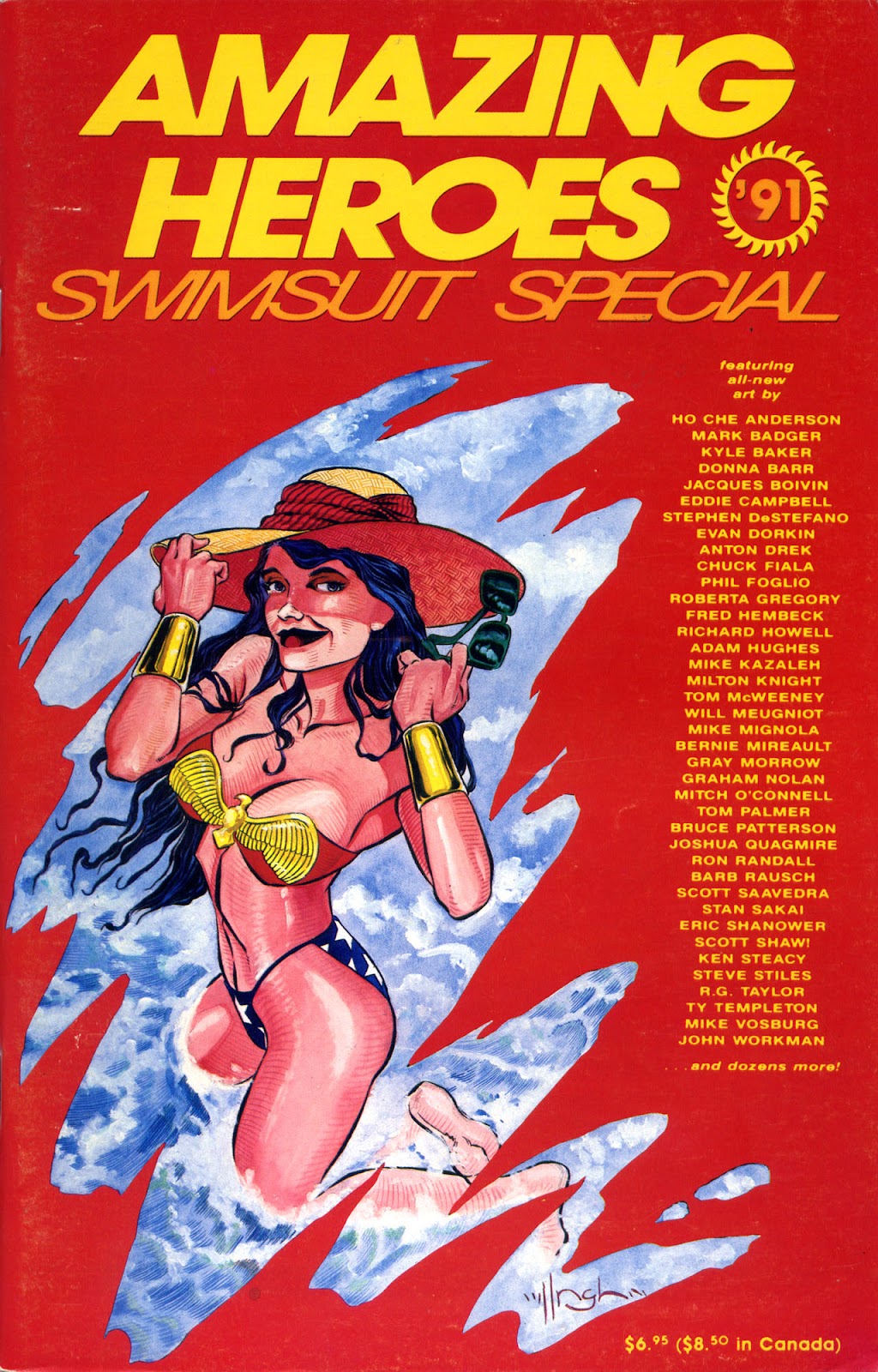 Amazing Heroes Swimsuit Special issue TPB 2 - Page 1