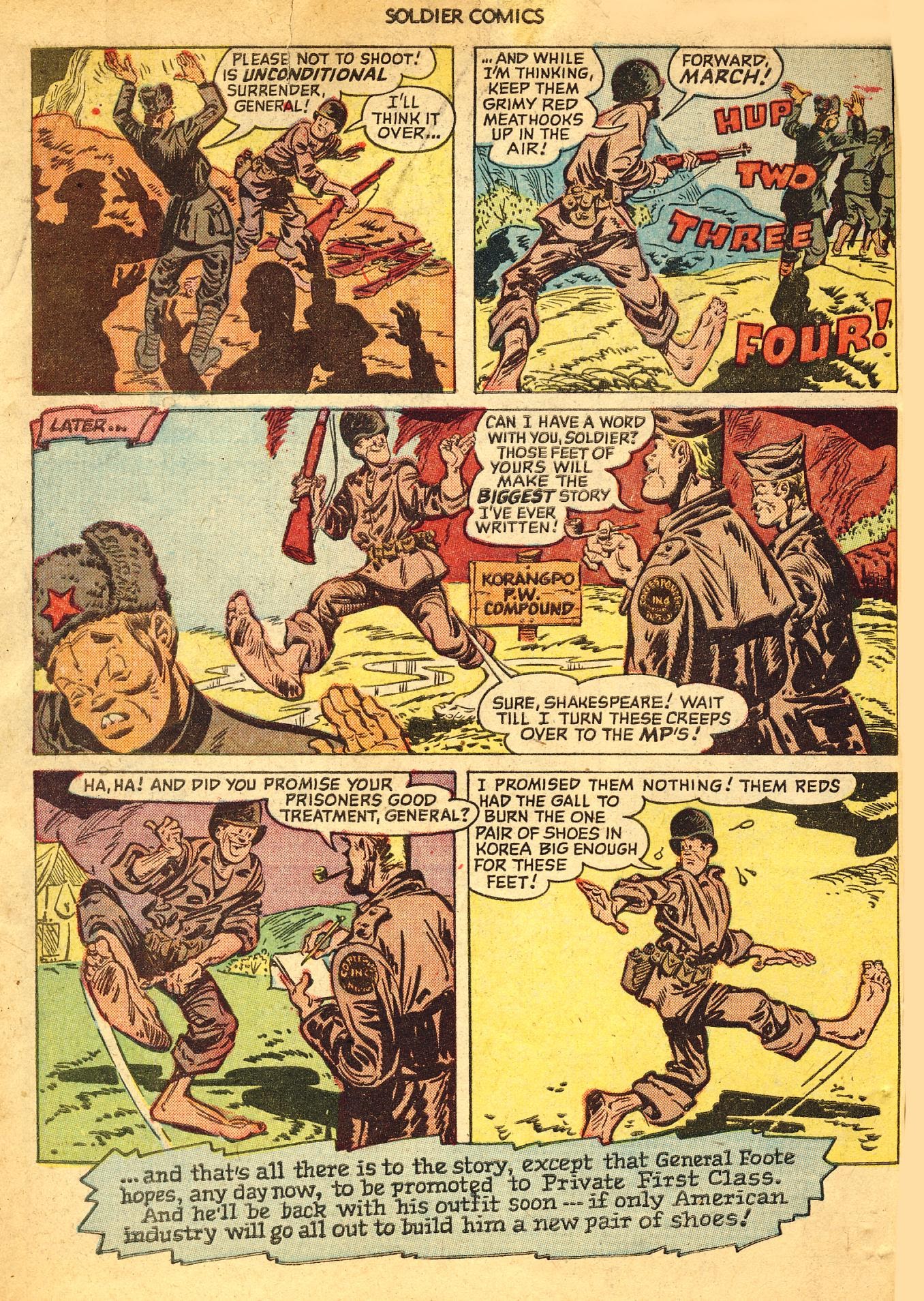 Read online Soldier Comics comic -  Issue #1 - 35