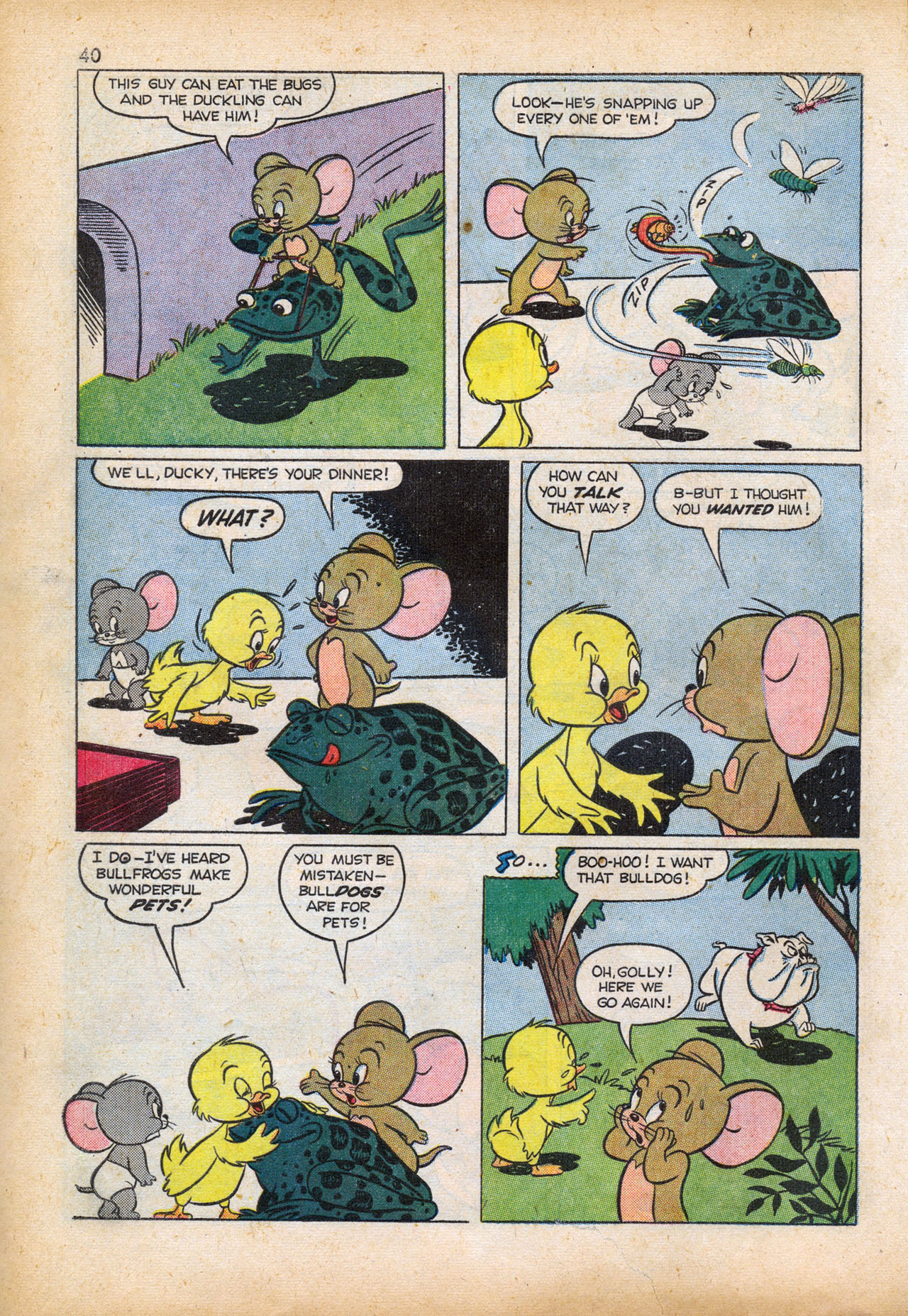Read online Tom & Jerry's Back to School comic -  Issue # TPB - 42