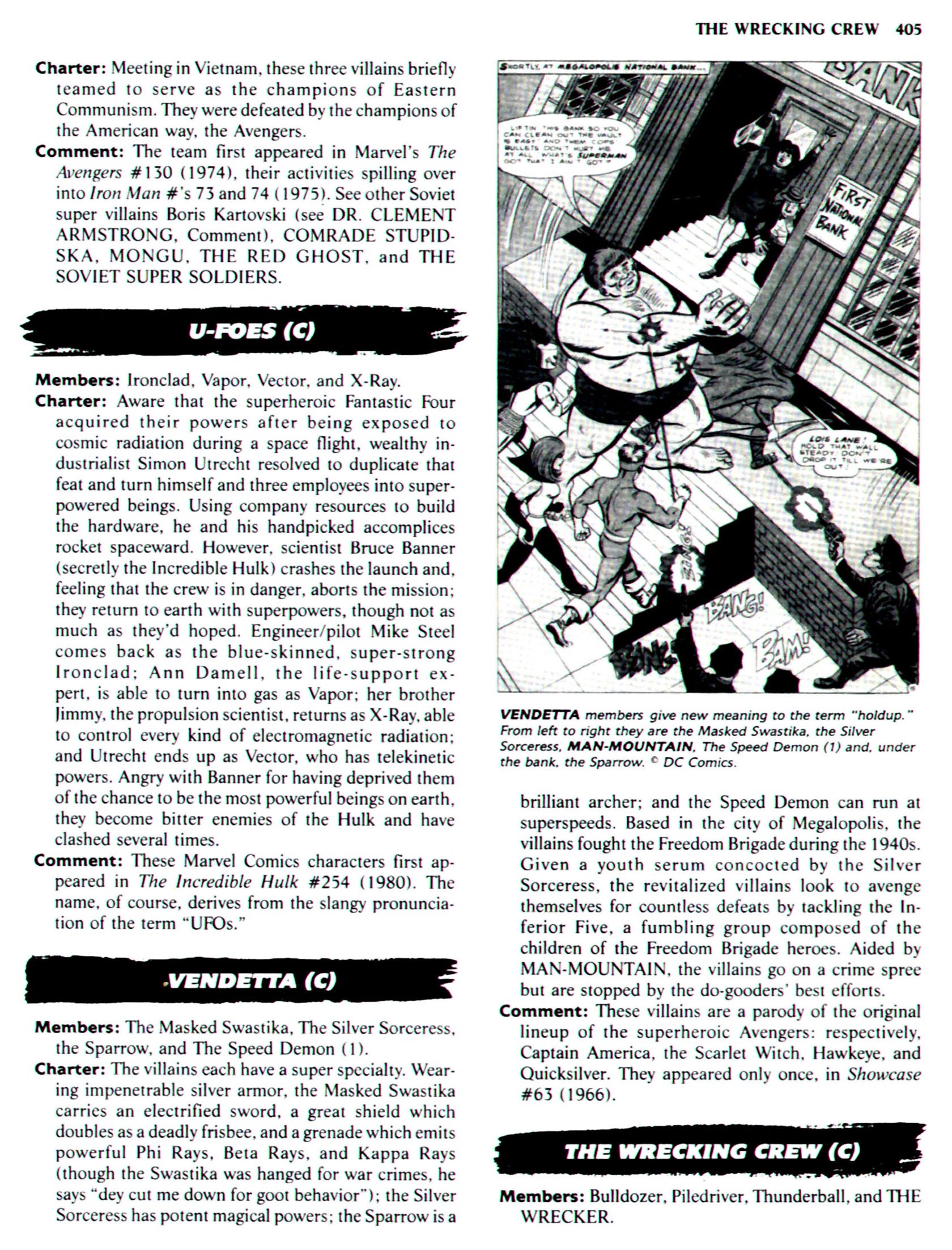 Read online The Encyclopedia of Super Villains comic -  Issue # TPB (Part 2) - 195