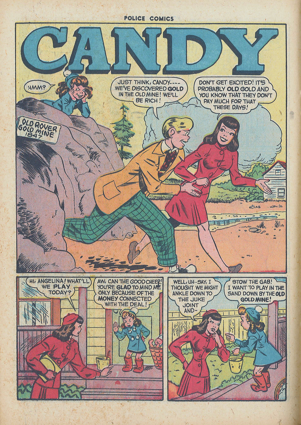 Read online Police Comics comic -  Issue #60 - 30