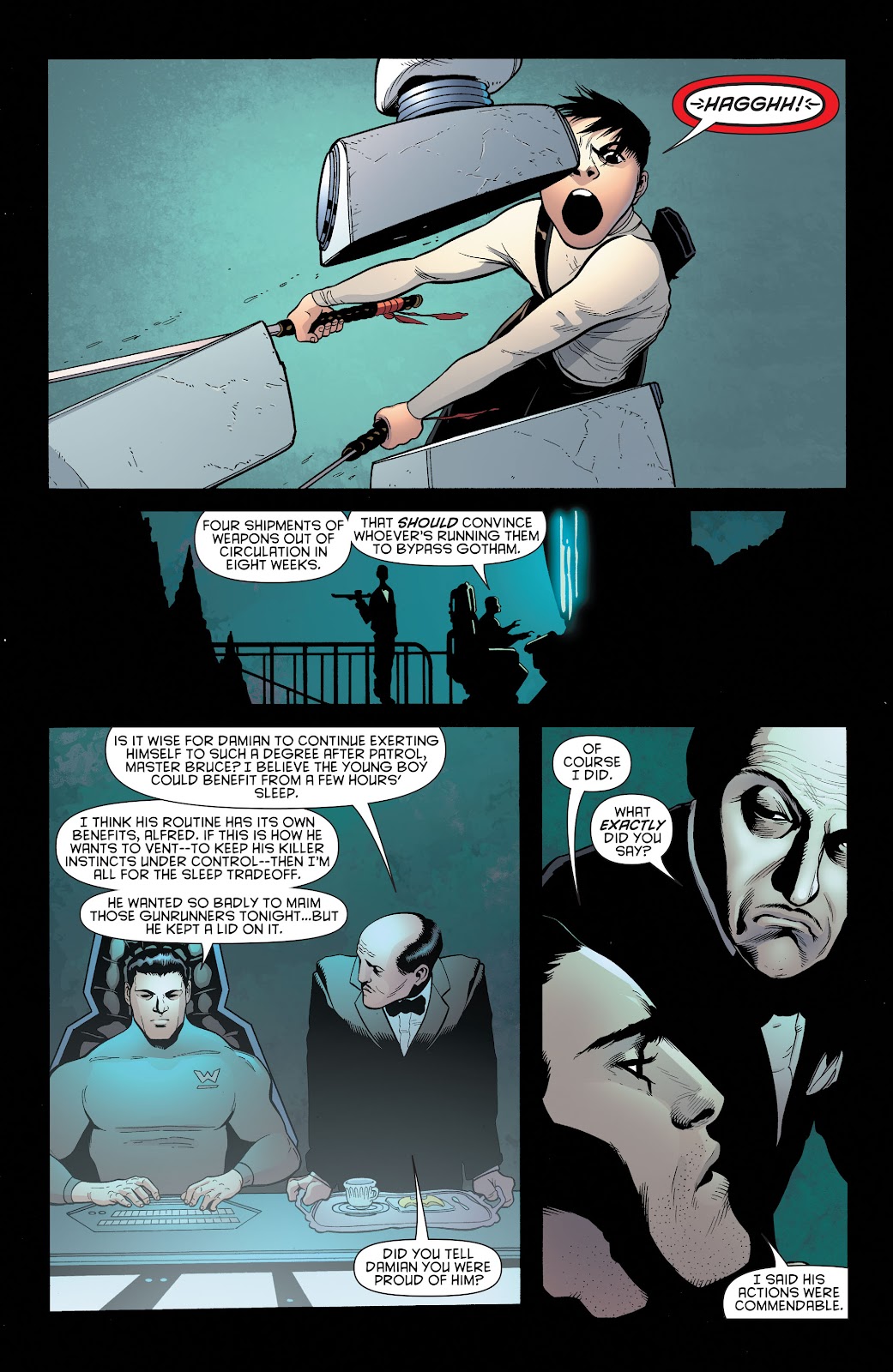 Batman and Robin (2011) issue Bad Blood (DC Essential Edition) (Part 1) - Page 38
