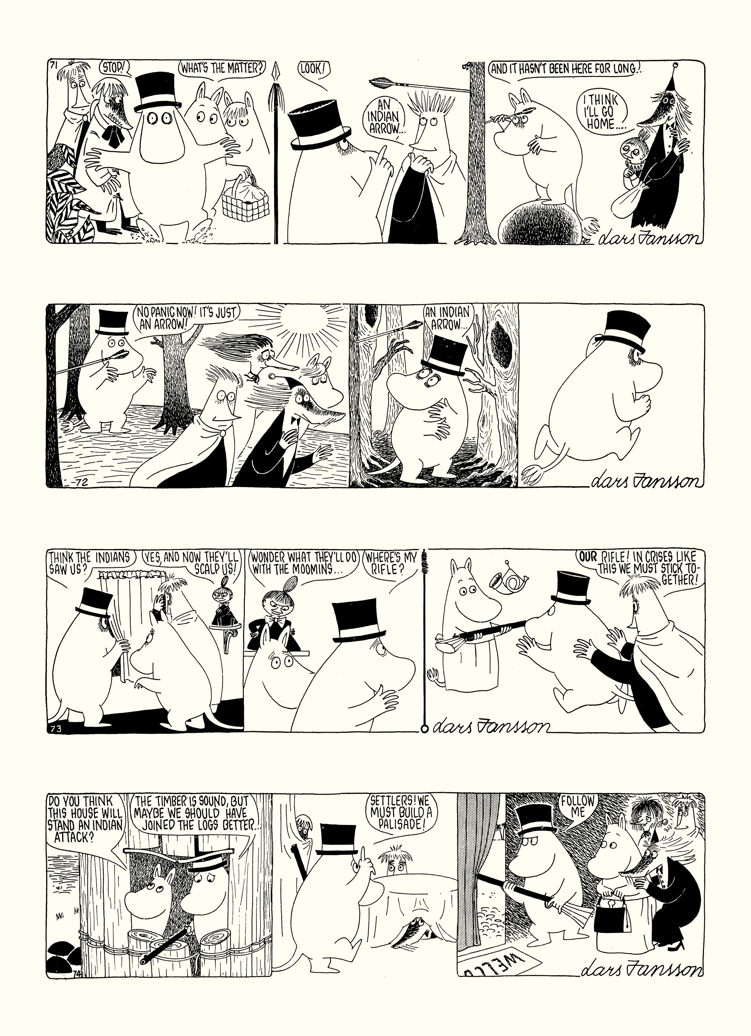 Read online Moomin: The Complete Lars Jansson Comic Strip comic -  Issue # TPB 7 - 24