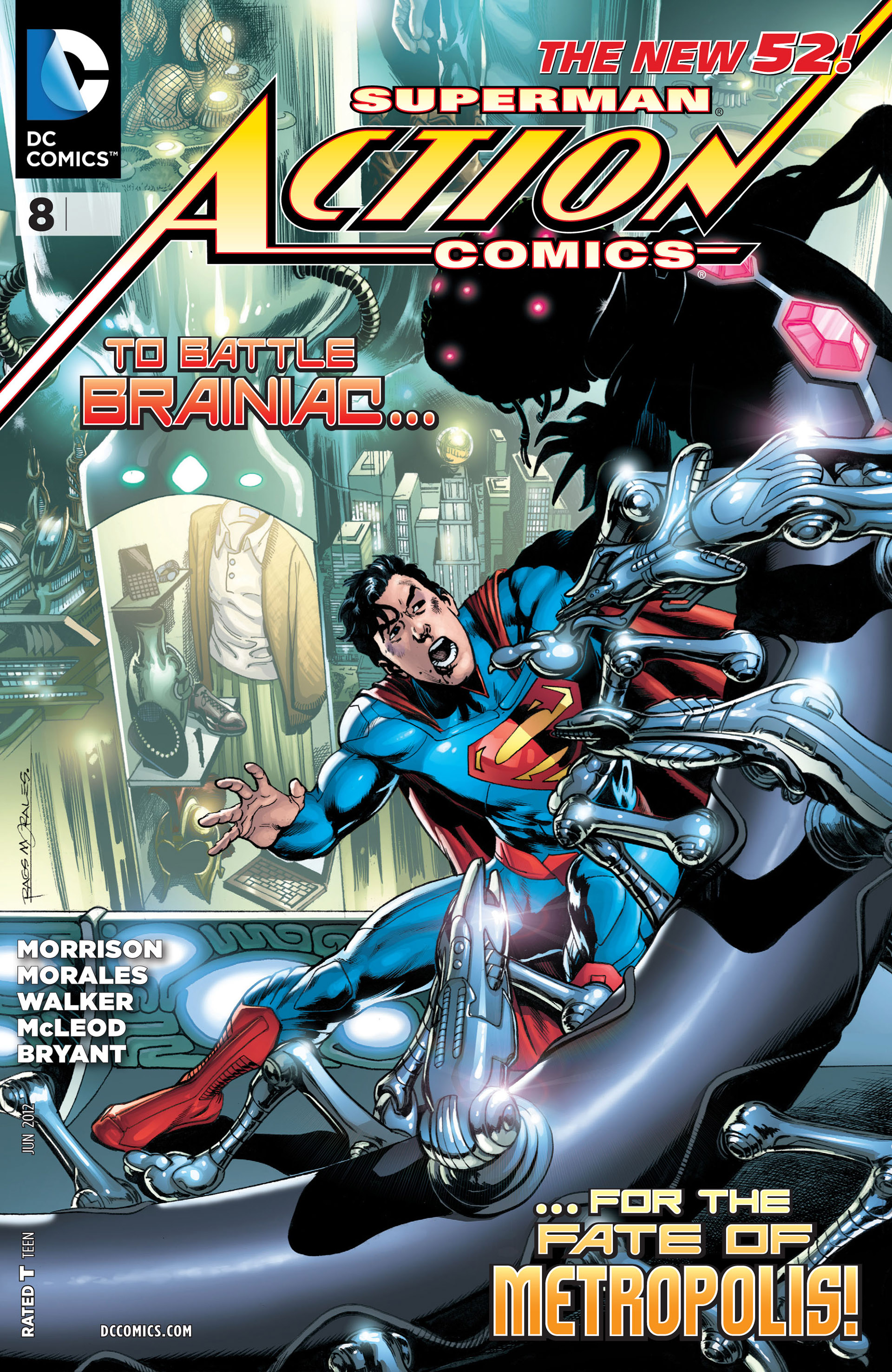 Read online Action Comics (2011) comic -  Issue #8 - 1