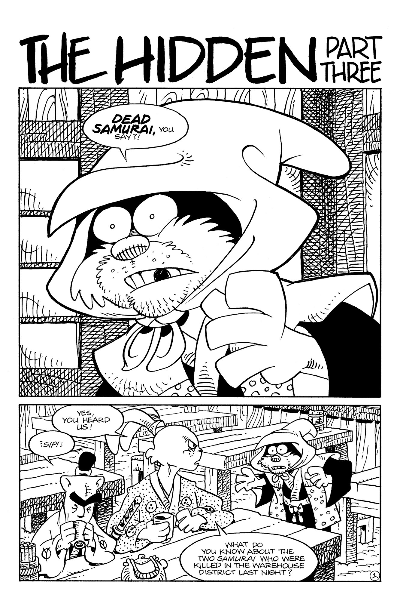Read online Usagi Yojimbo: The Hidden comic -  Issue #3 - 3