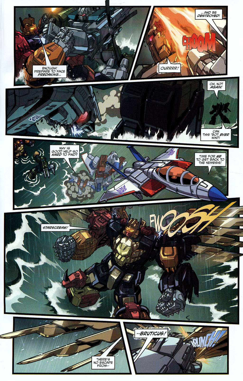 Read online Transformers: Generation 1 (2004) comic -  Issue #10 - 12