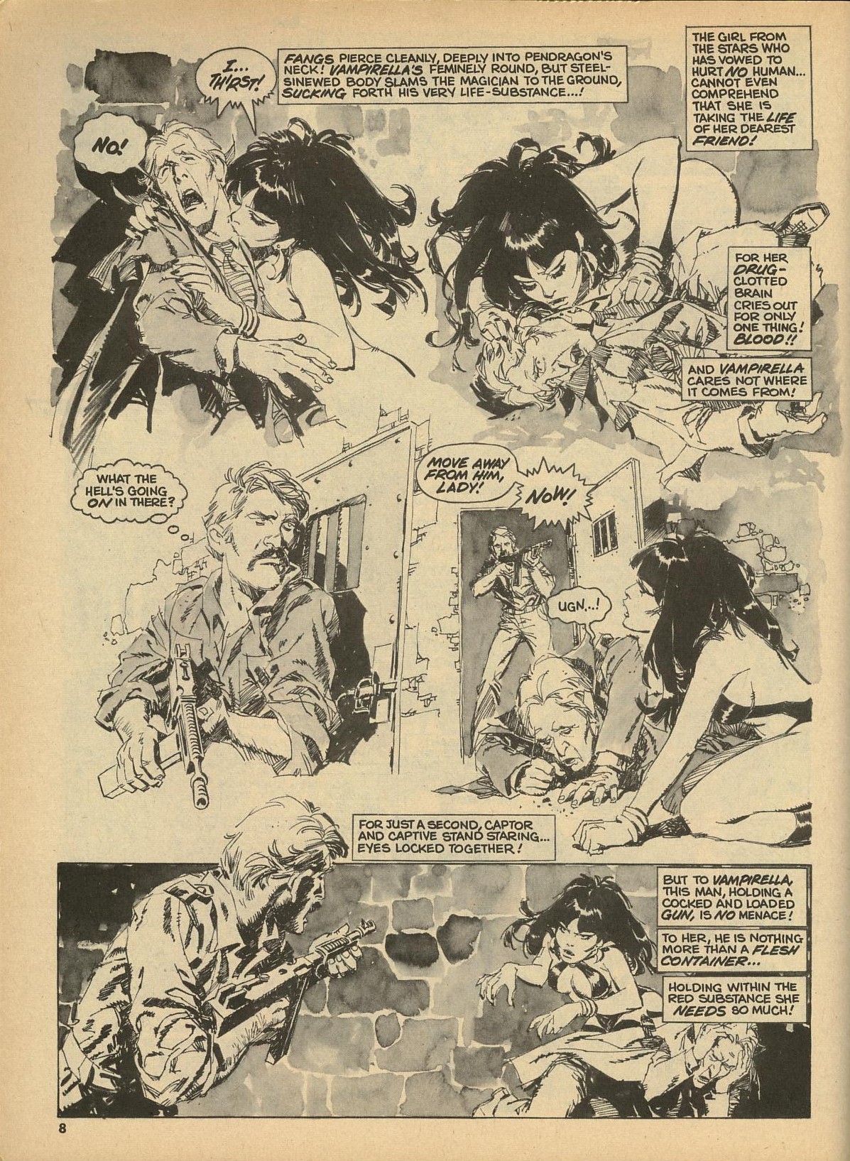 Read online Vampirella (1969) comic -  Issue #25 - 8
