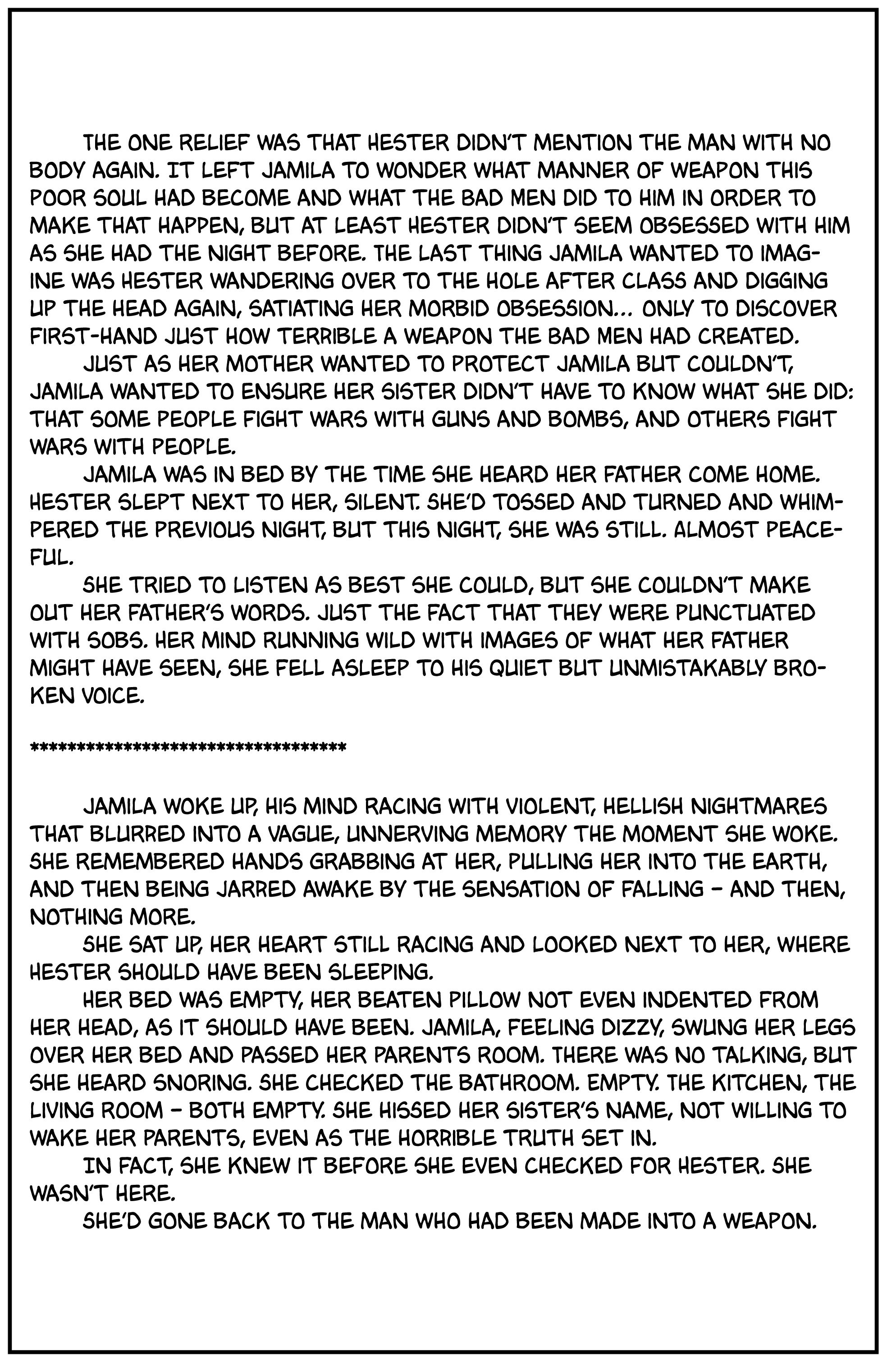 Read online Stitched: Terror comic -  Issue #2 - 36