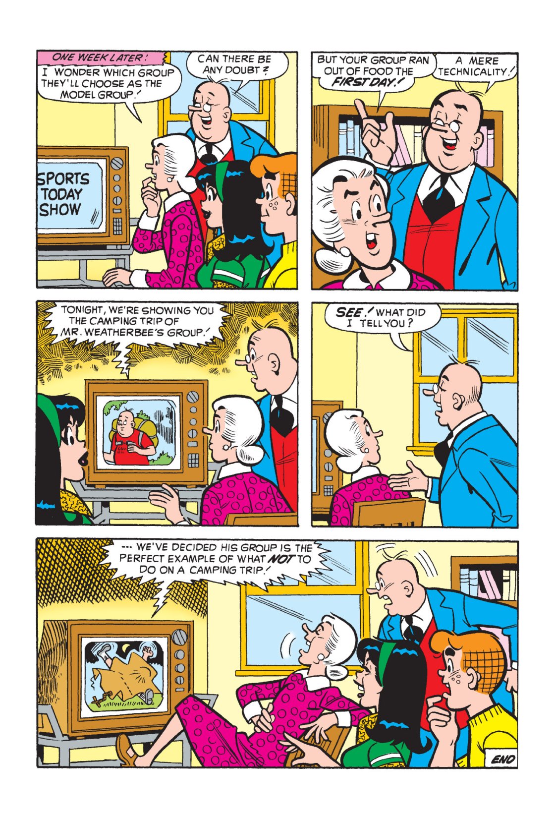 Read online Archie's Camp Tales comic -  Issue # TPB - 68