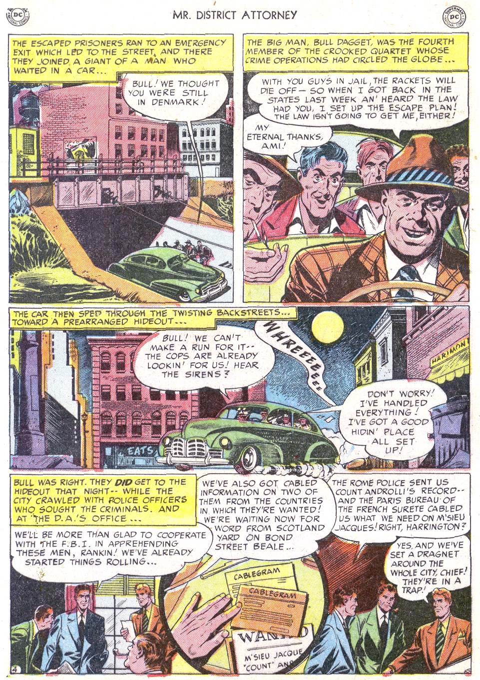 Read online Mr. District Attorney comic -  Issue #15 - 6