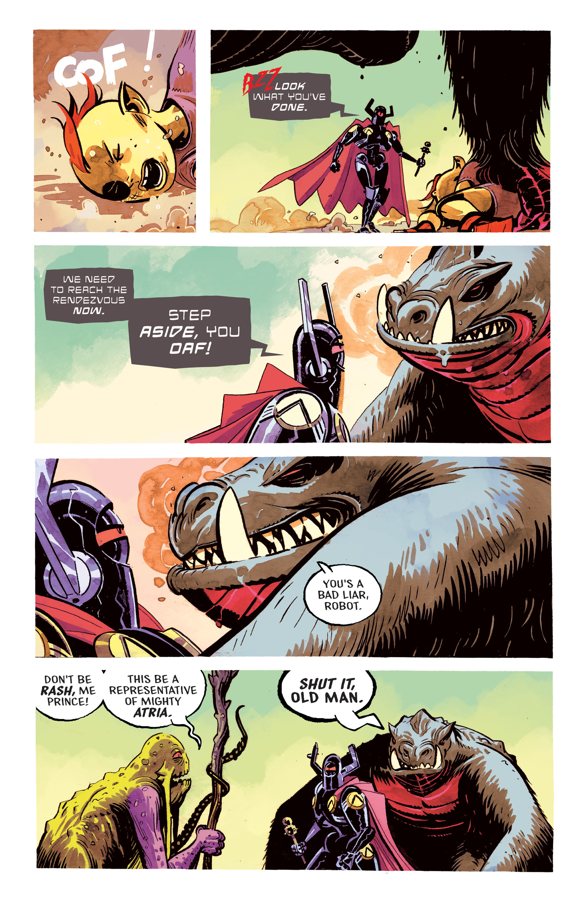 Read online Kaya comic -  Issue #9 - 12