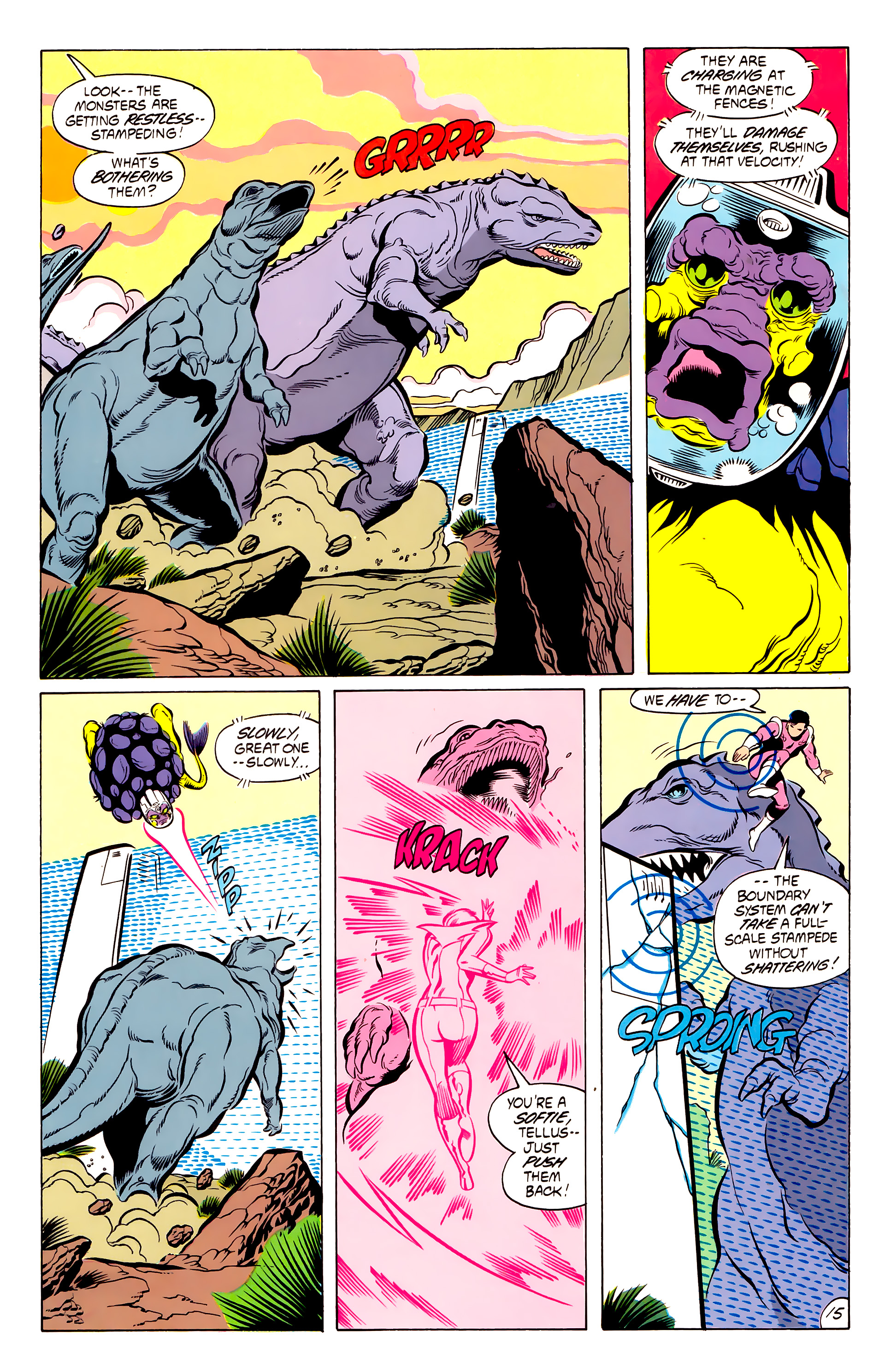 Legion of Super-Heroes (1984) 52 Page 15