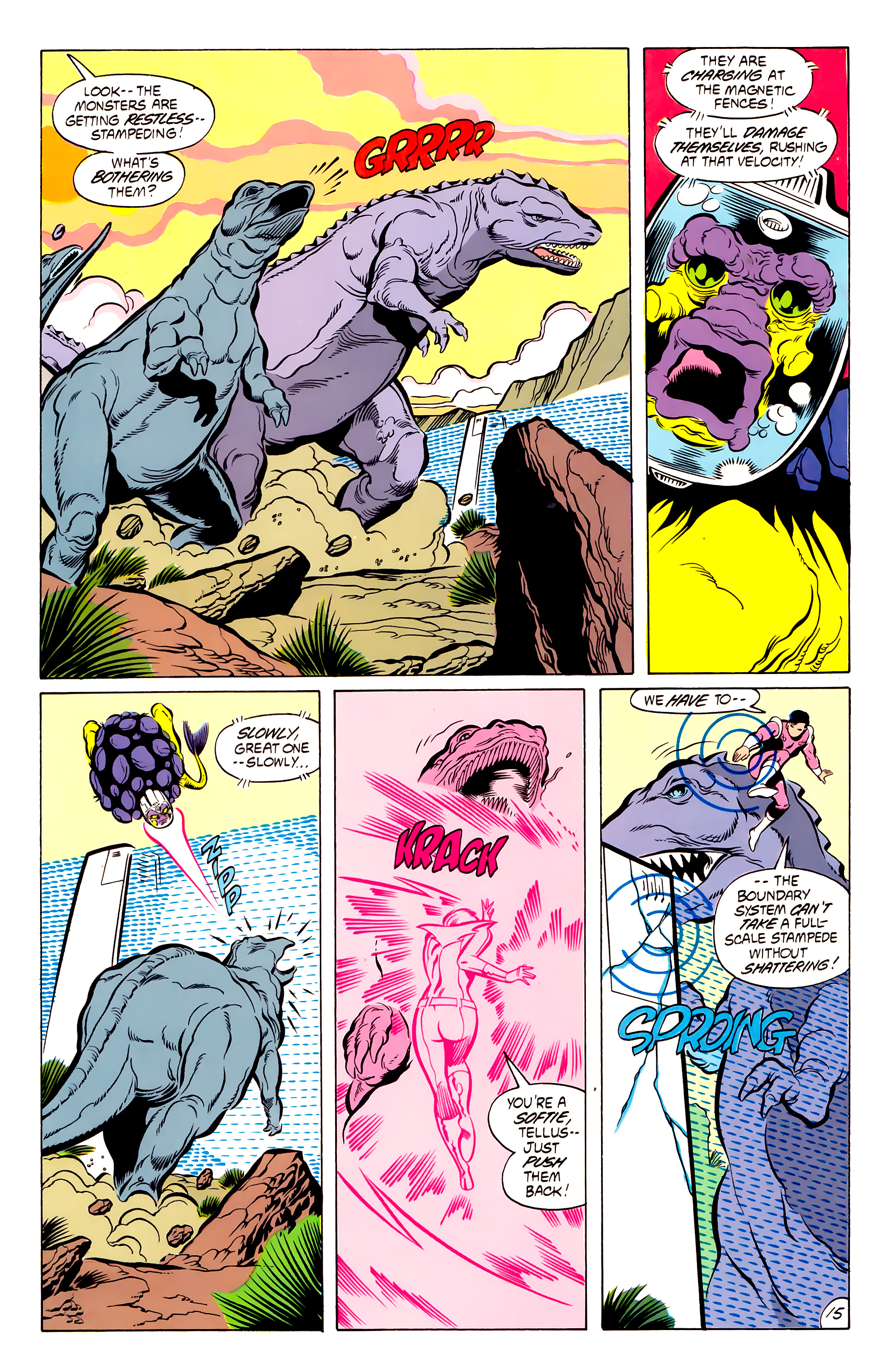 Read online Legion of Super-Heroes (1984) comic -  Issue #52 - 16
