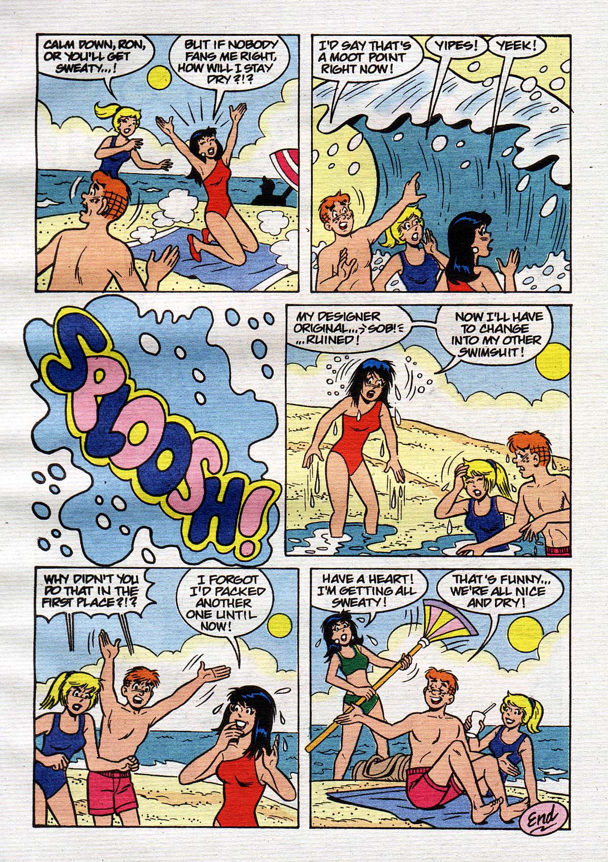 Read online Betty and Veronica Digest Magazine comic -  Issue #150 - 7
