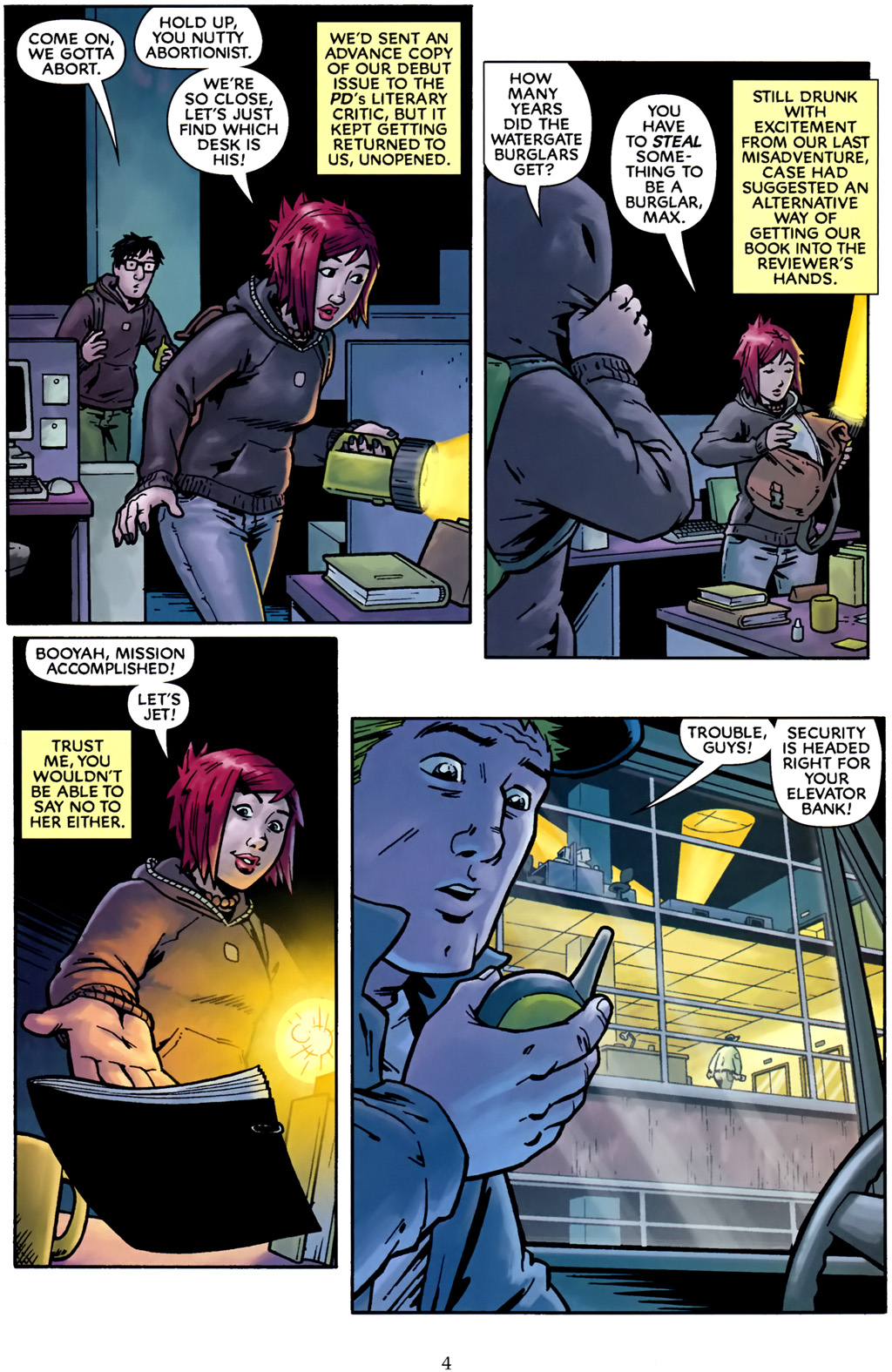 Read online The Escapists comic -  Issue #3 - 6