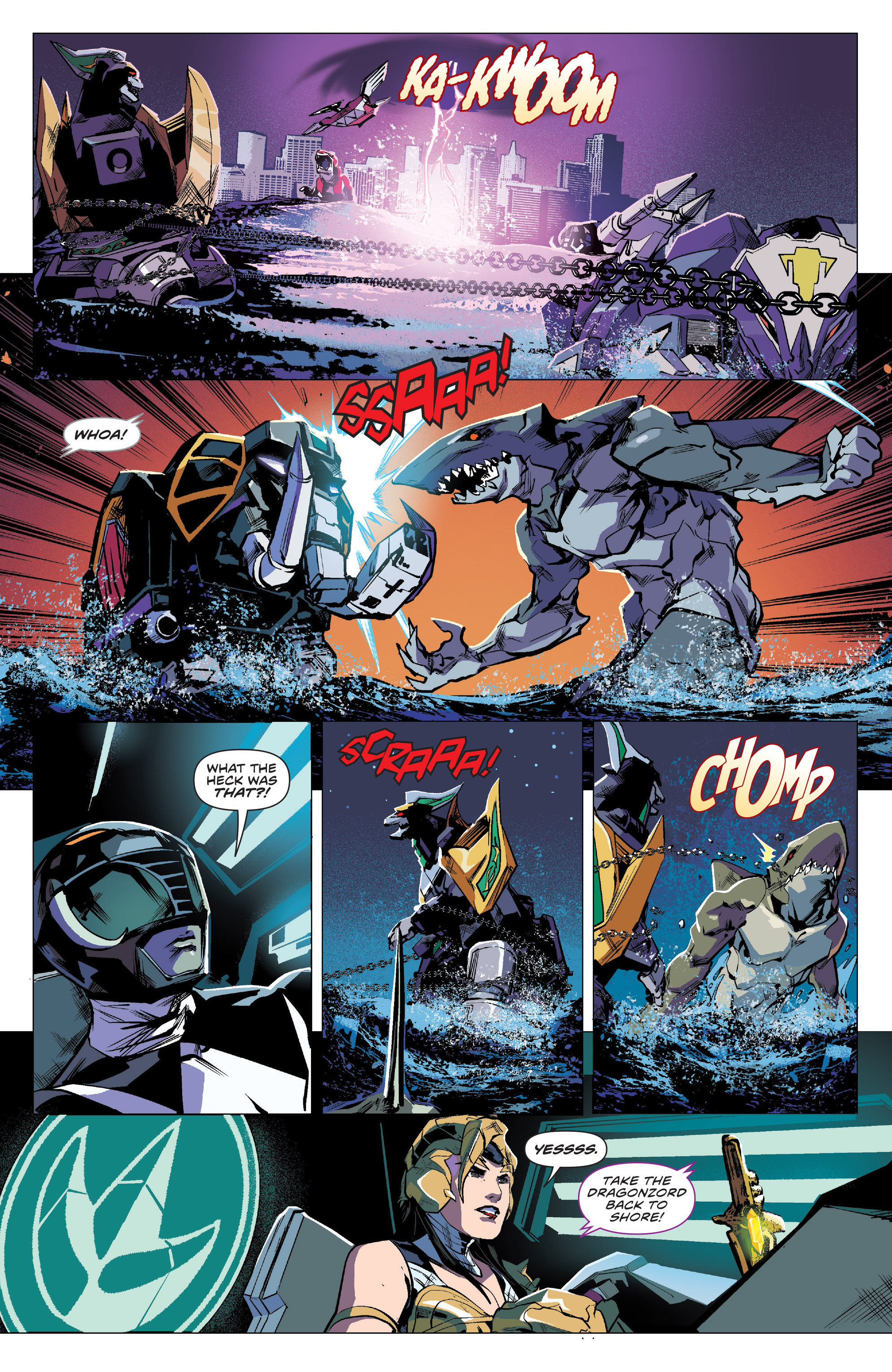 Read online Mighty Morphin Power Rangers comic -  Issue #4 - 9