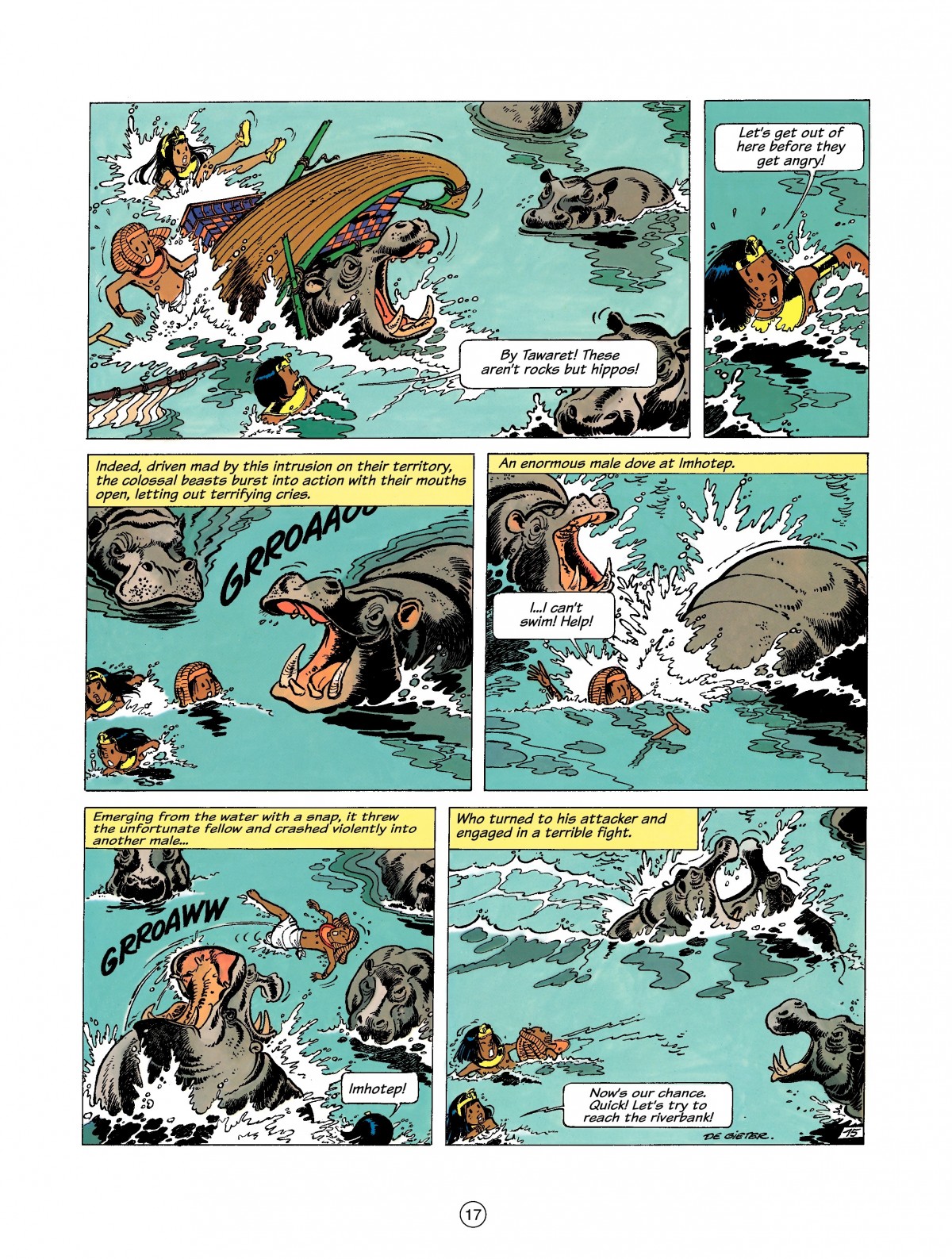 Read online Papyrus comic -  Issue #1 - 17