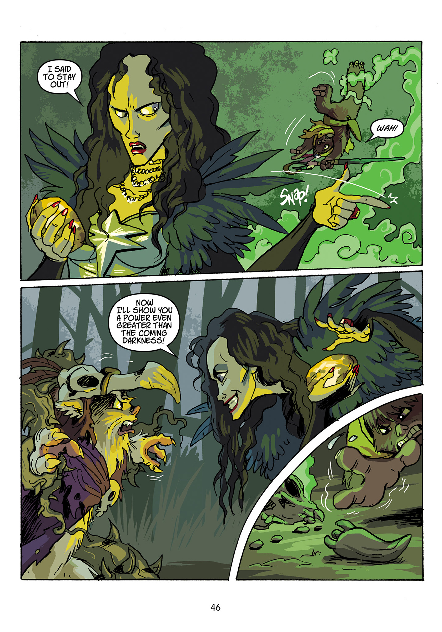 Read online Star Wars: Ewoks - Shadows of Endor comic -  Issue # TPB - 47