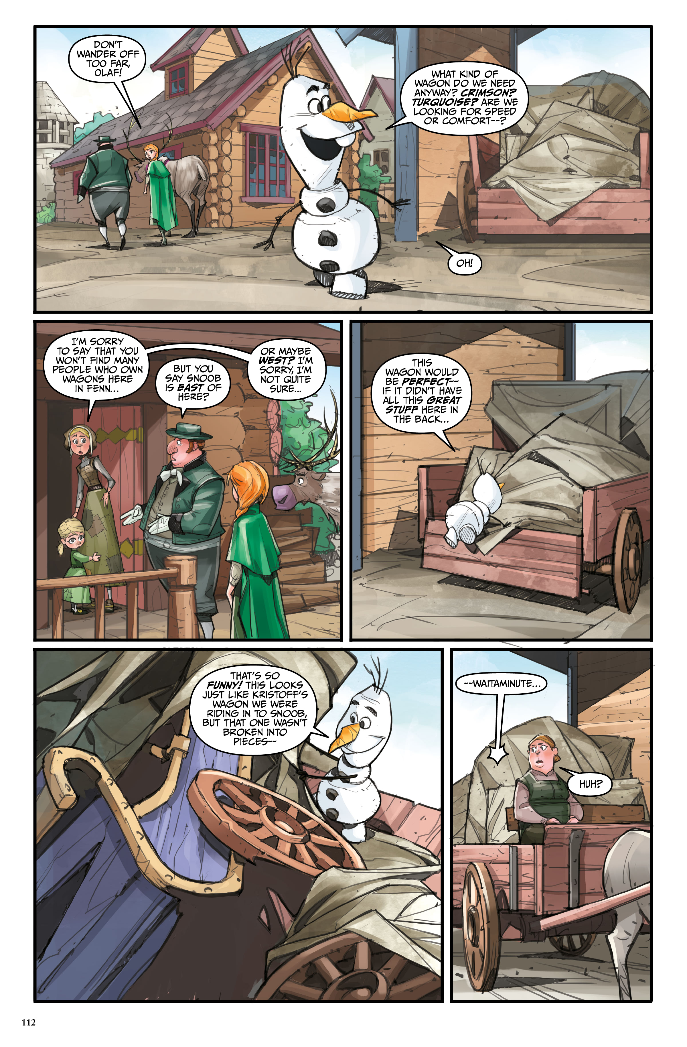 Read online Disney Frozen Library Edition comic -  Issue # TPB (Part 2) - 14
