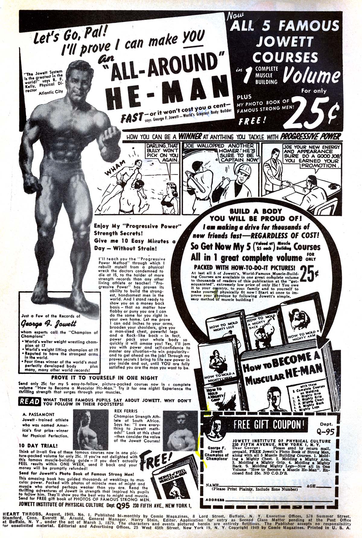 Read online Heart Throbs comic -  Issue #1 - 2