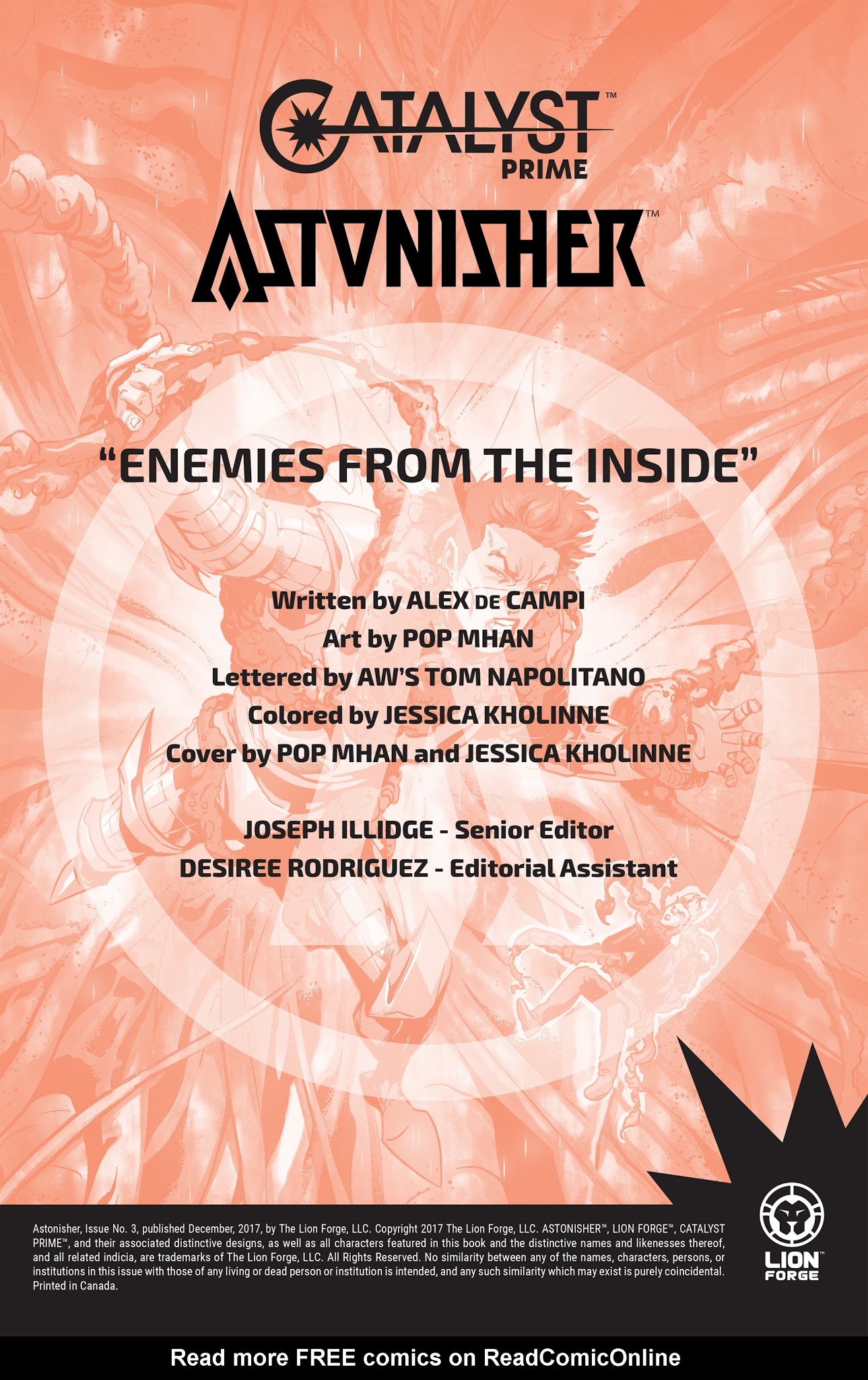 Read online Astonisher comic -  Issue #3 - 2
