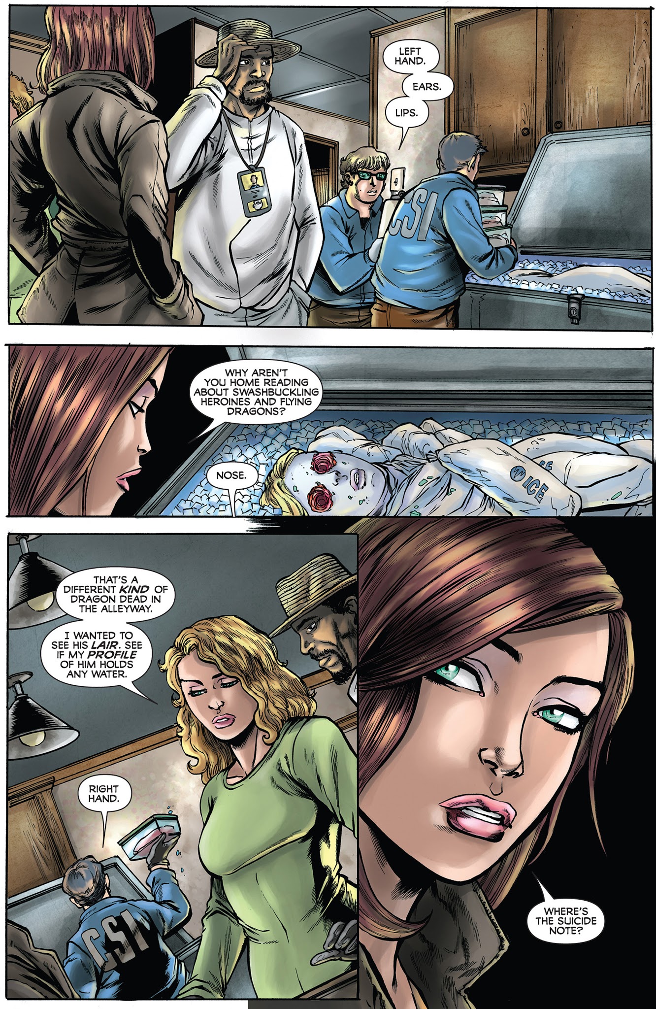 Read online Dean Koontz's Frankenstein: Prodigal Son (2010) comic -  Issue #1 - 7