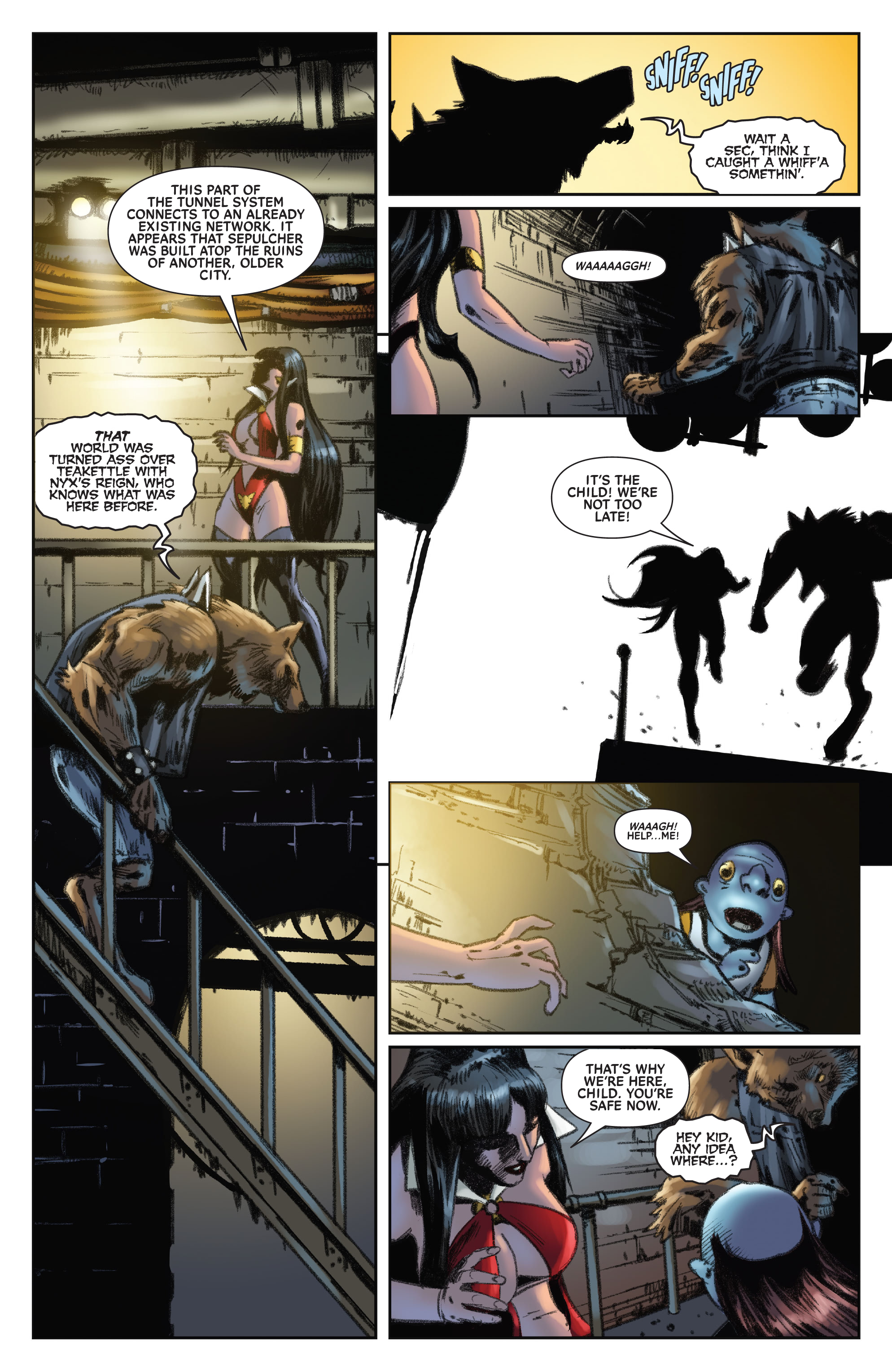 Read online Vampirella Strikes (2022) comic -  Issue #13 - 9
