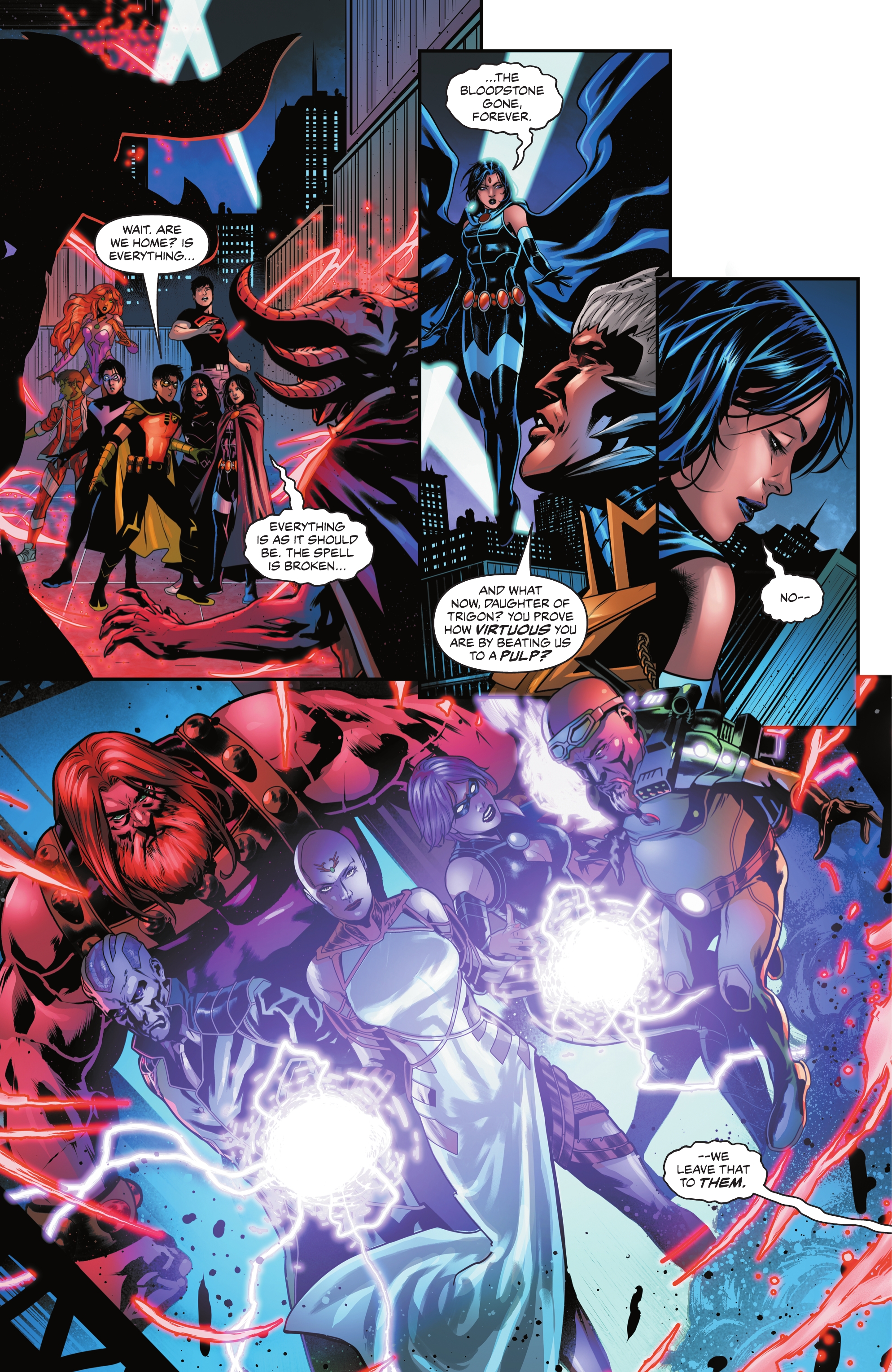 Read online Titans United: Bloodpact comic -  Issue #6 - 20