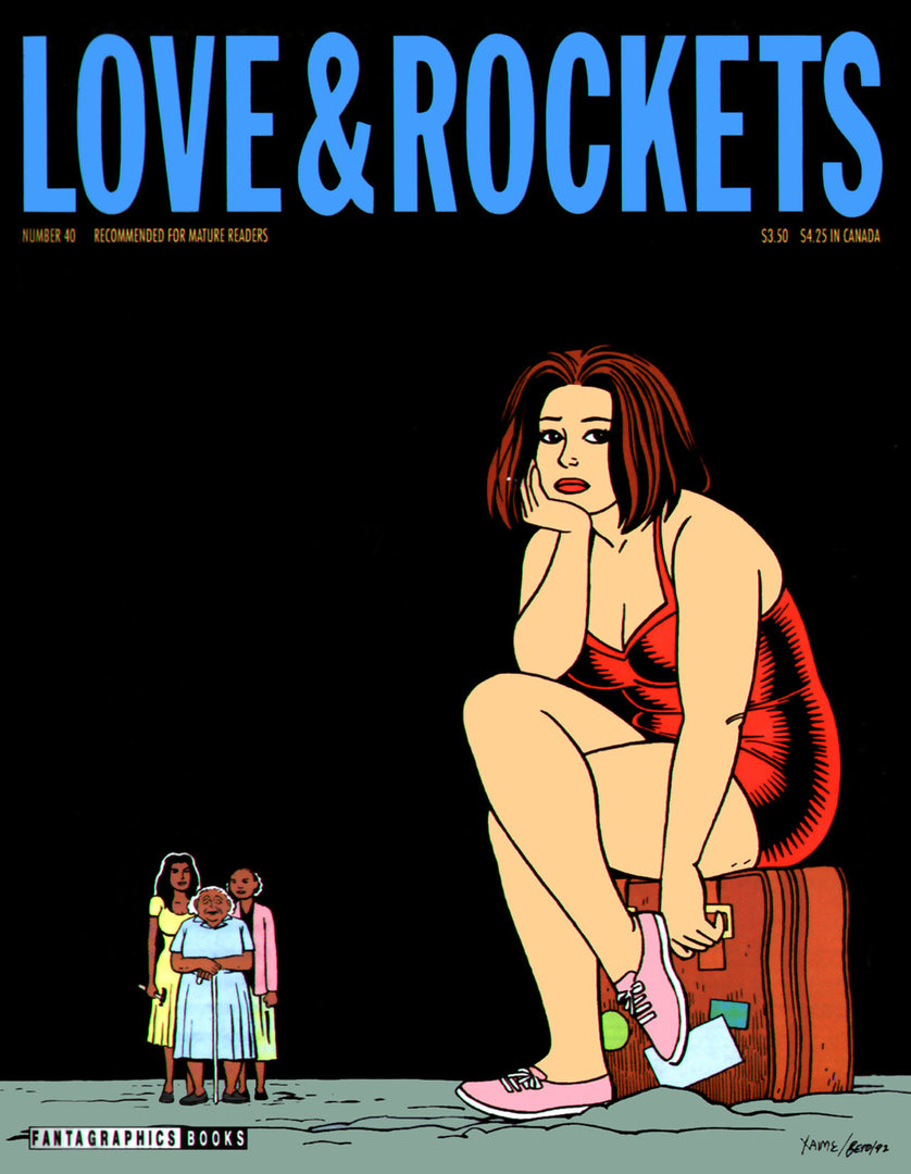 Read online Love and Rockets (1982) comic -  Issue #40 - 1
