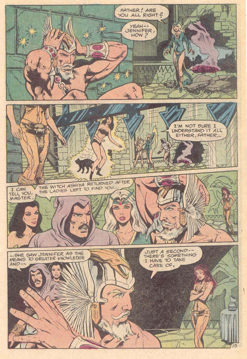 Read online Warlord (1976) comic -  Issue #54 - 16