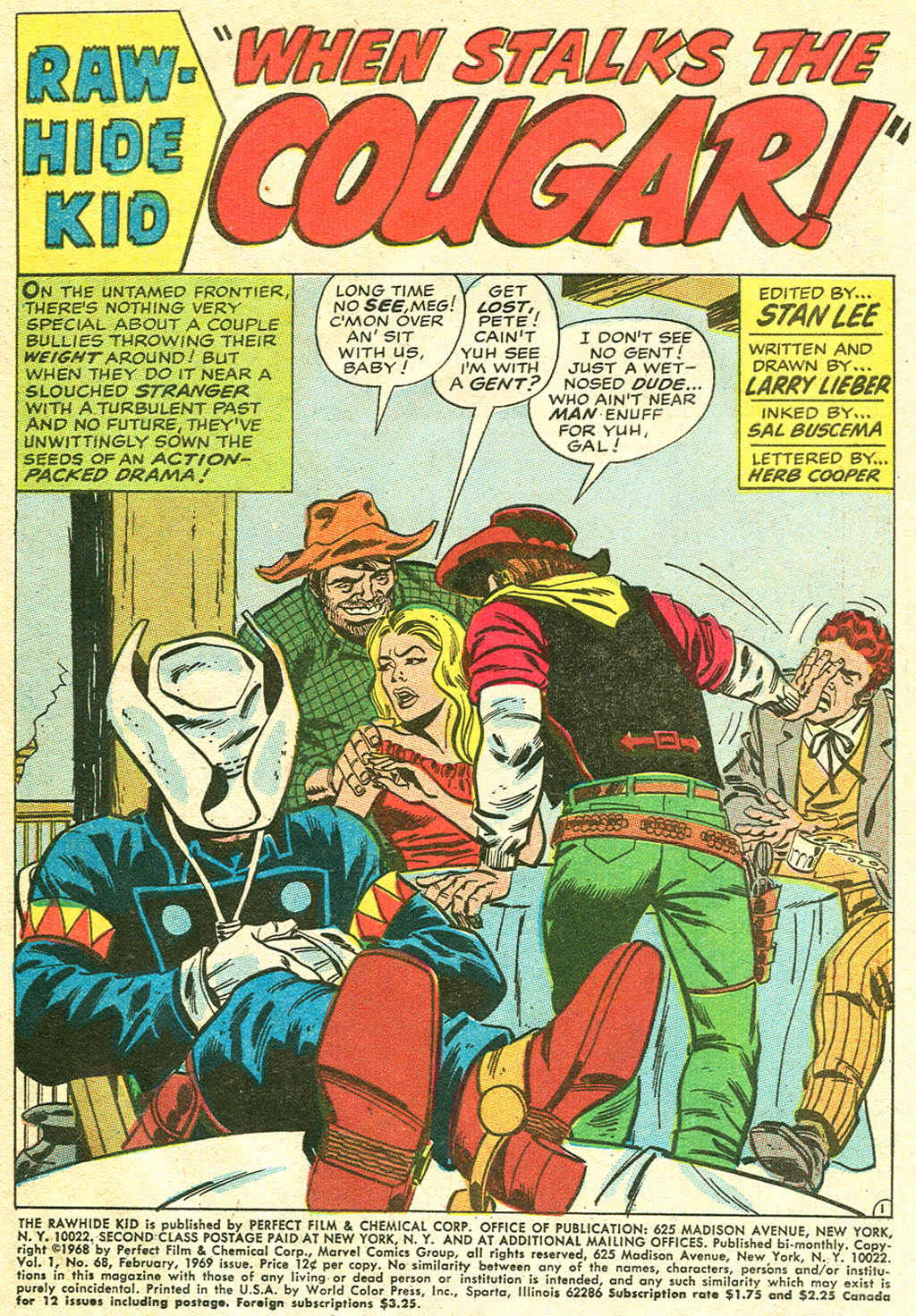Read online The Rawhide Kid comic -  Issue #68 - 3