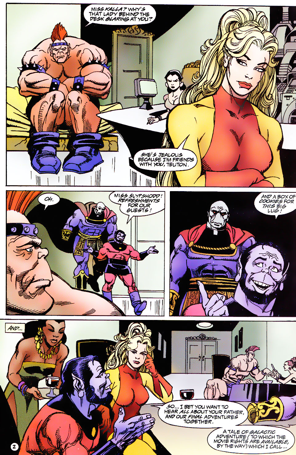 Read online Dreadstar (1994) comic -  Issue #3 - 4