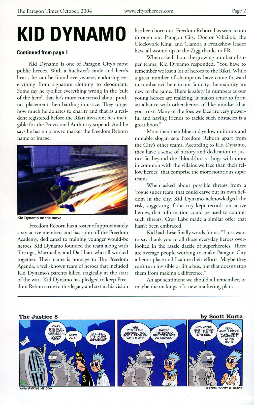 Read online City of Heroes (2004) comic -  Issue #6 - 25