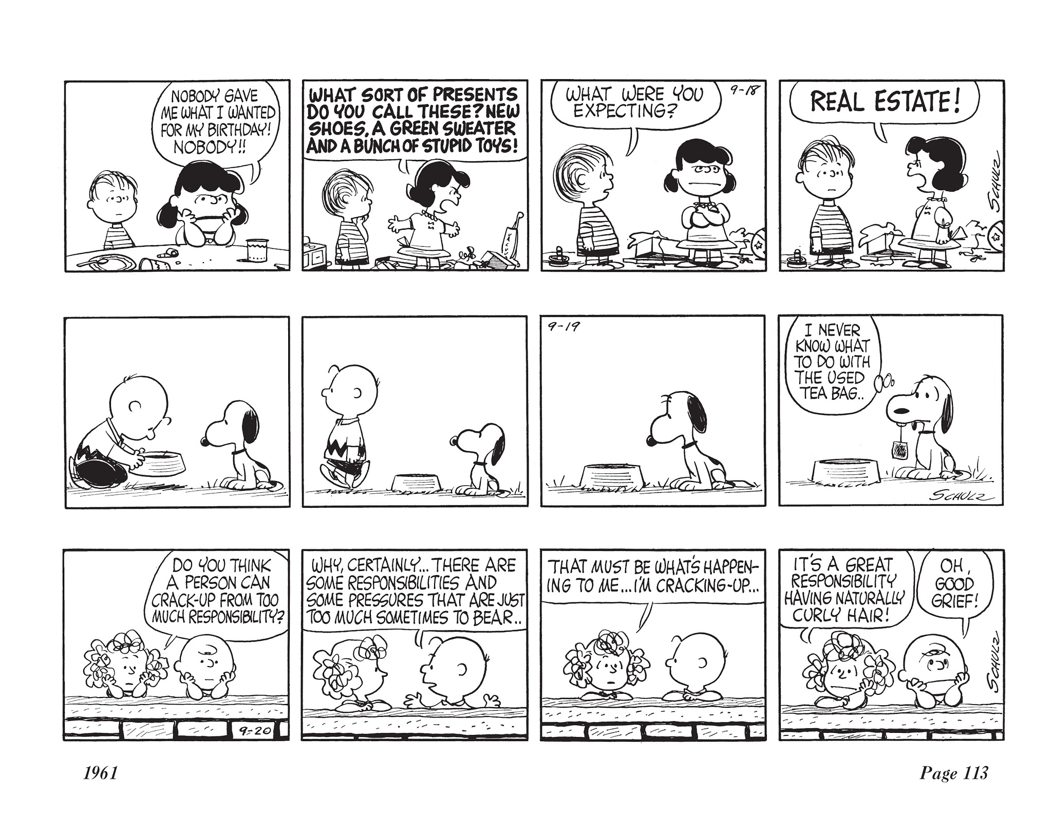 Read online The Complete Peanuts comic -  Issue # TPB 6 - 128