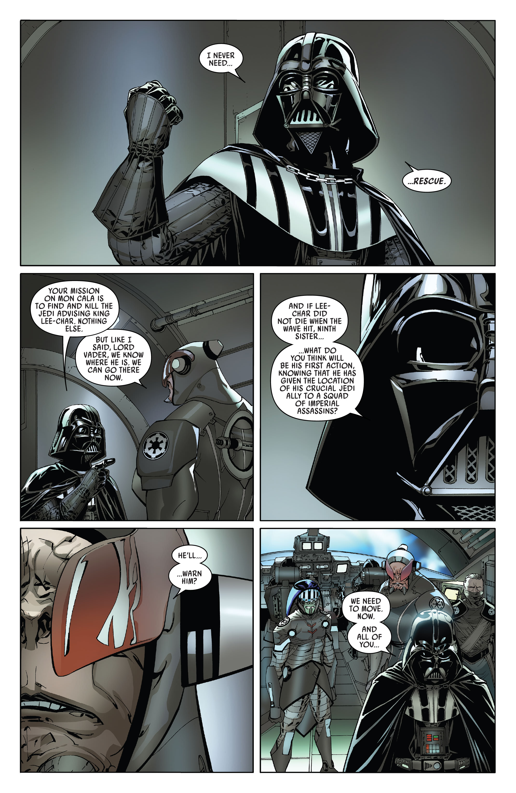 Read online Star Wars: Darth Vader by Charles Soule Omnibus comic -  Issue # TPB (Part 3) - 95