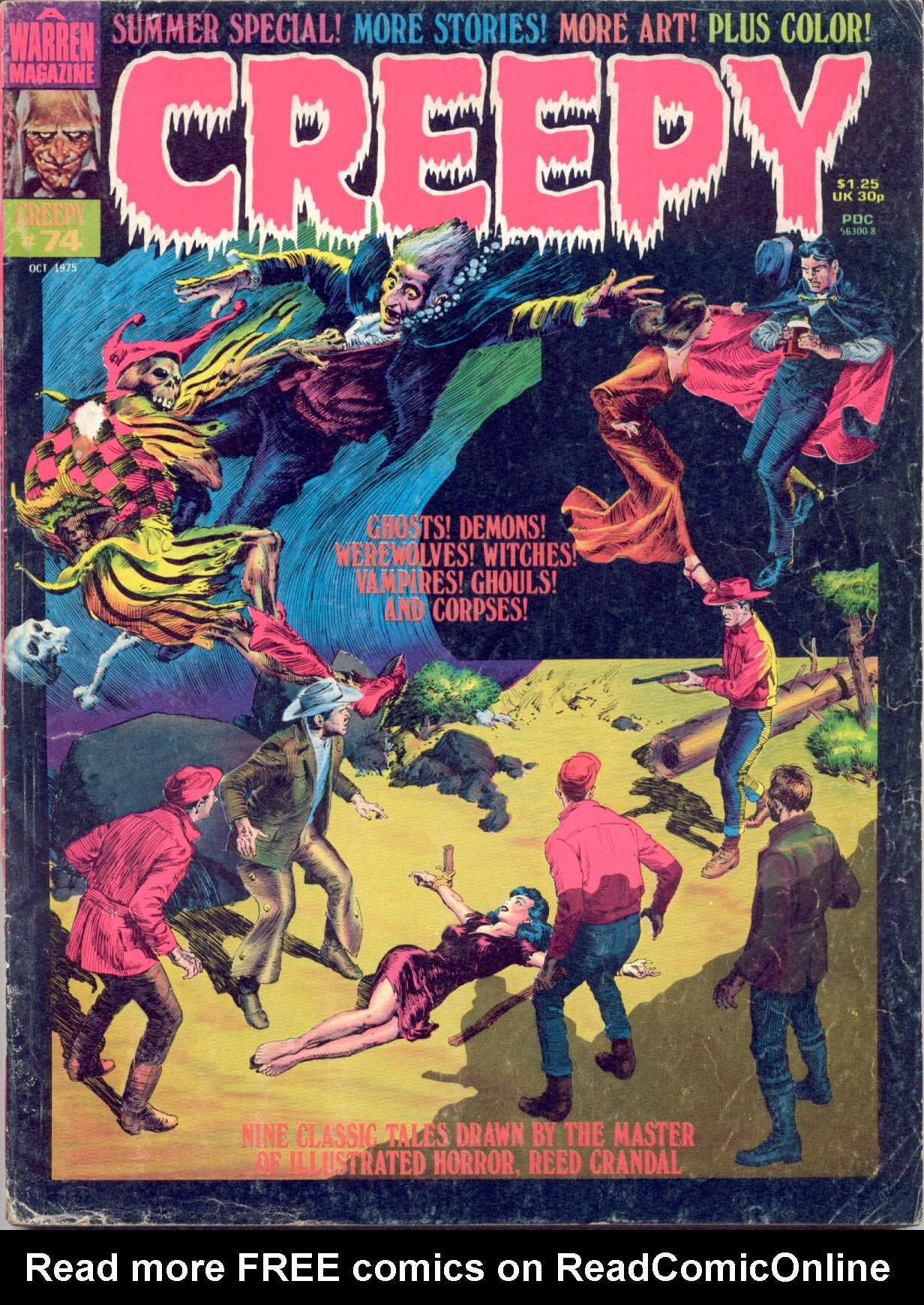 Read online Creepy (1964) comic -  Issue #74 - 1