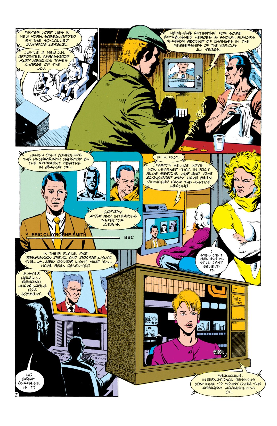 Read online Justice League Europe comic -  Issue #30 - 3