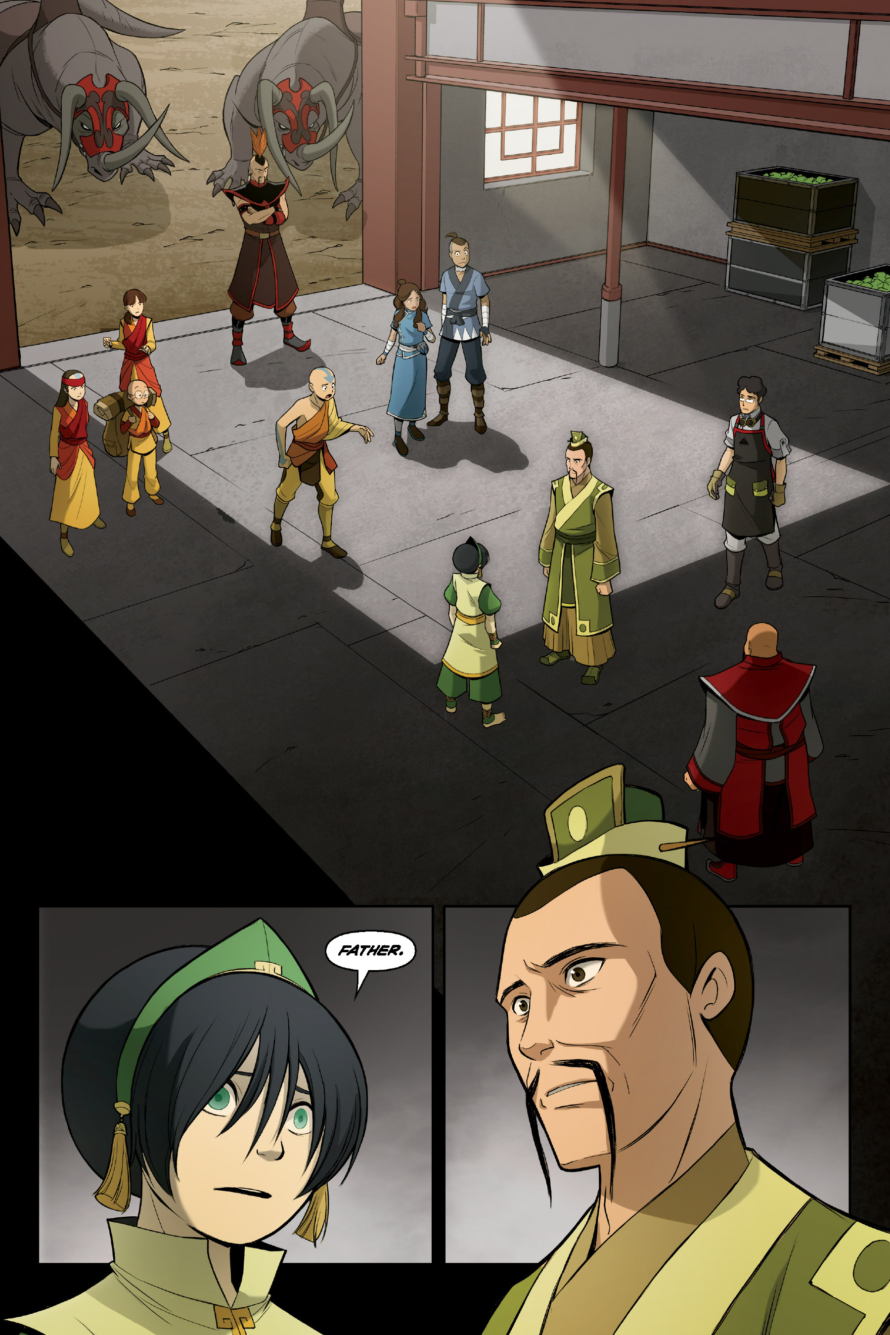 Read online Nickelodeon Avatar: The Last Airbender - The Rift comic -  Issue # _Omnibus (Part 1) - 75