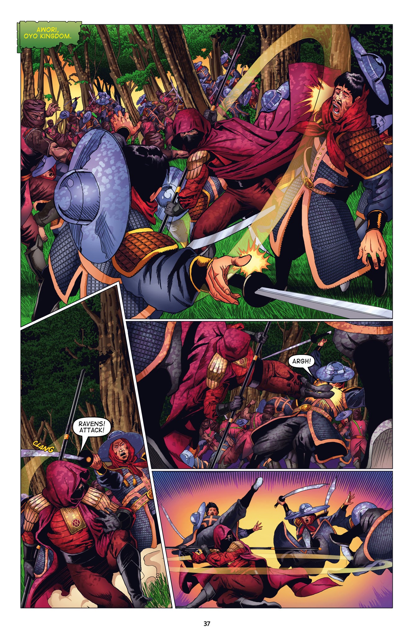 Read online Malika: Warrior Queen comic -  Issue # TPB 1 (Part 1) - 39