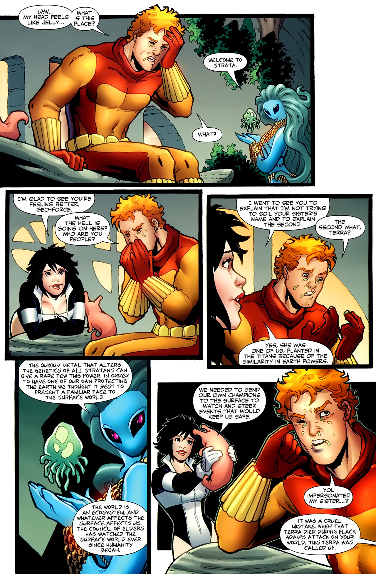 Read online Terra comic -  Issue #3 - 21