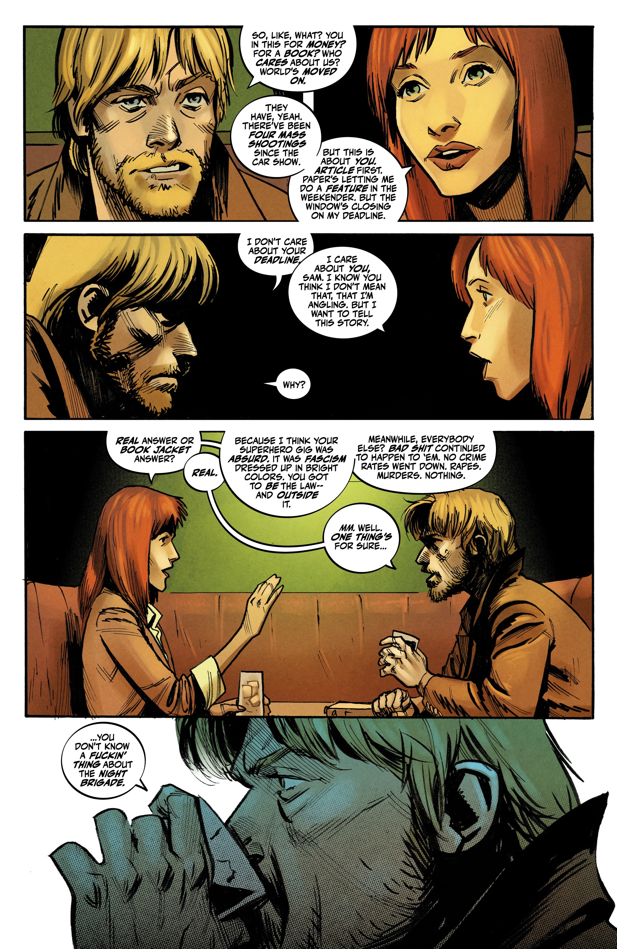 Read online The Blue Flame comic -  Issue #3 - 15